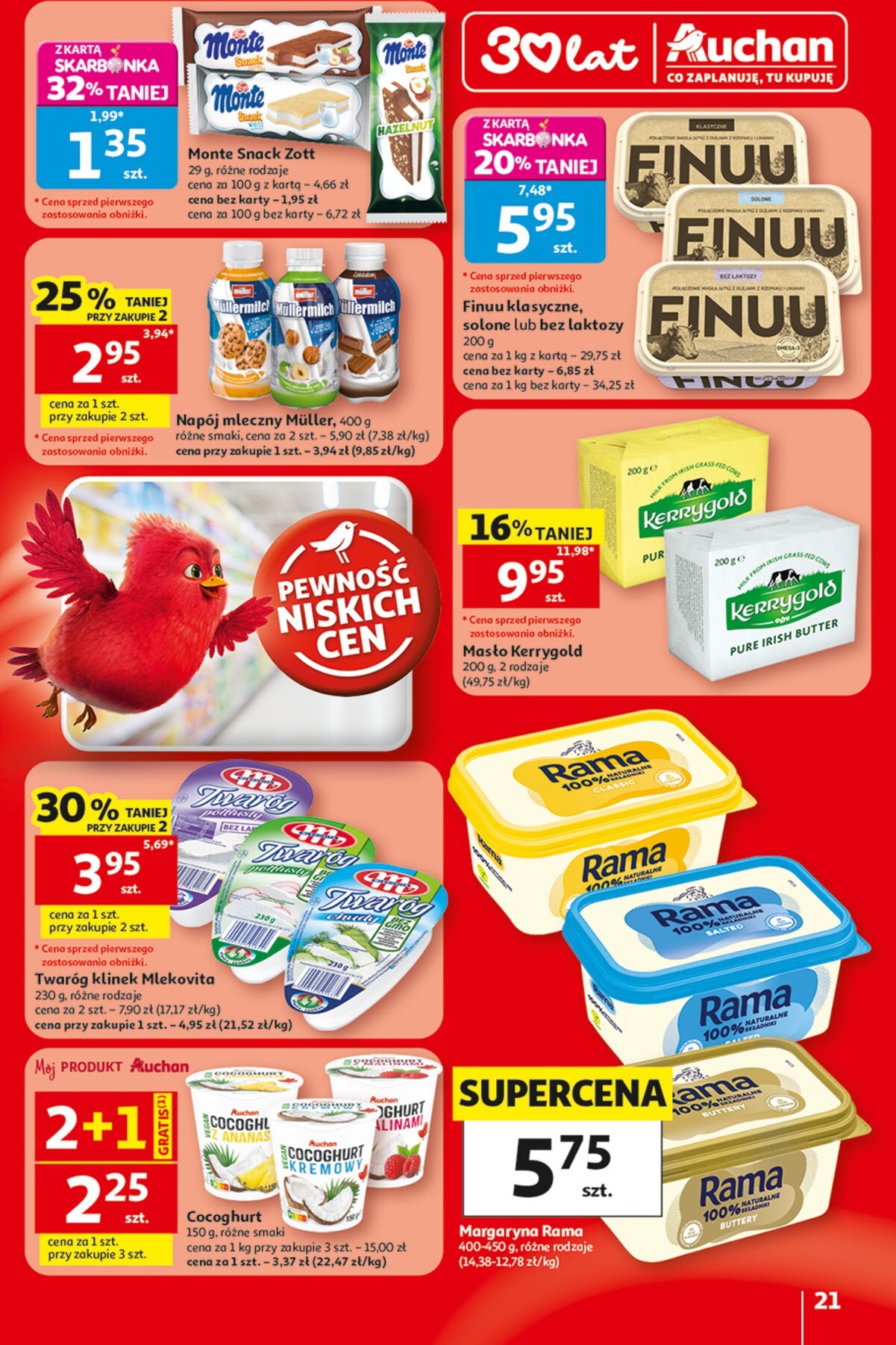 auchan - Nowa gazetka Auchan Hipermarket ważna od 30.07.2026 do 05.08.2026 - page: 21