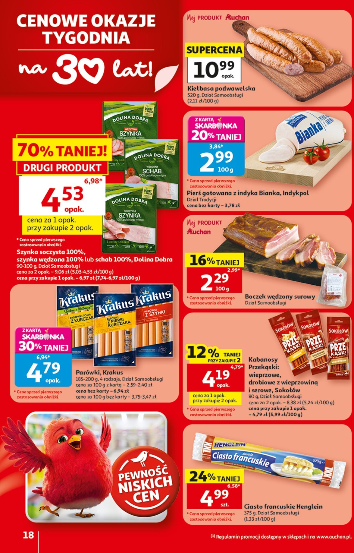auchan - Nowa gazetka Auchan Hipermarket ważna od 30.07.2026 do 05.08.2026 - page: 18