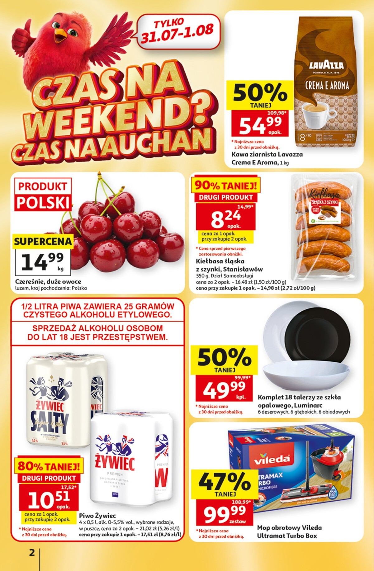 auchan - Nowa gazetka Auchan Hipermarket ważna od 30.07.2026 do 05.08.2026 - page: 2
