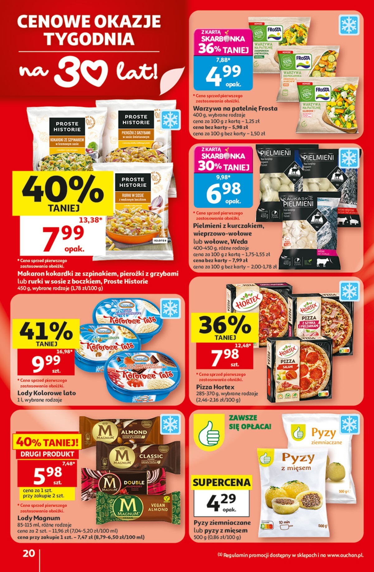 auchan - Nowa gazetka Auchan Hipermarket ważna od 30.07.2026 do 05.08.2026 - page: 20