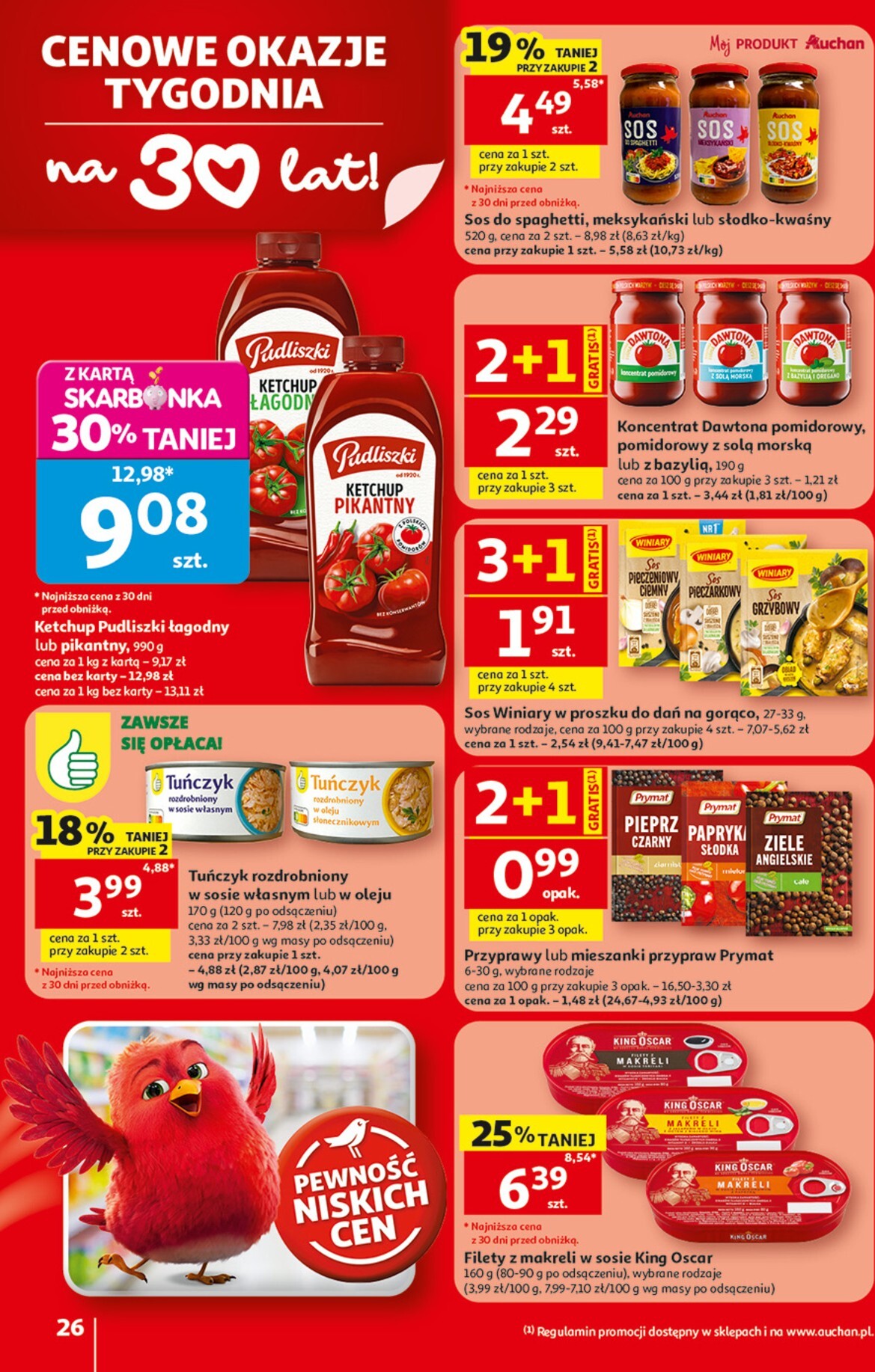 auchan - Nowa gazetka Auchan Hipermarket ważna od 30.07.2026 do 05.08.2026 - page: 26