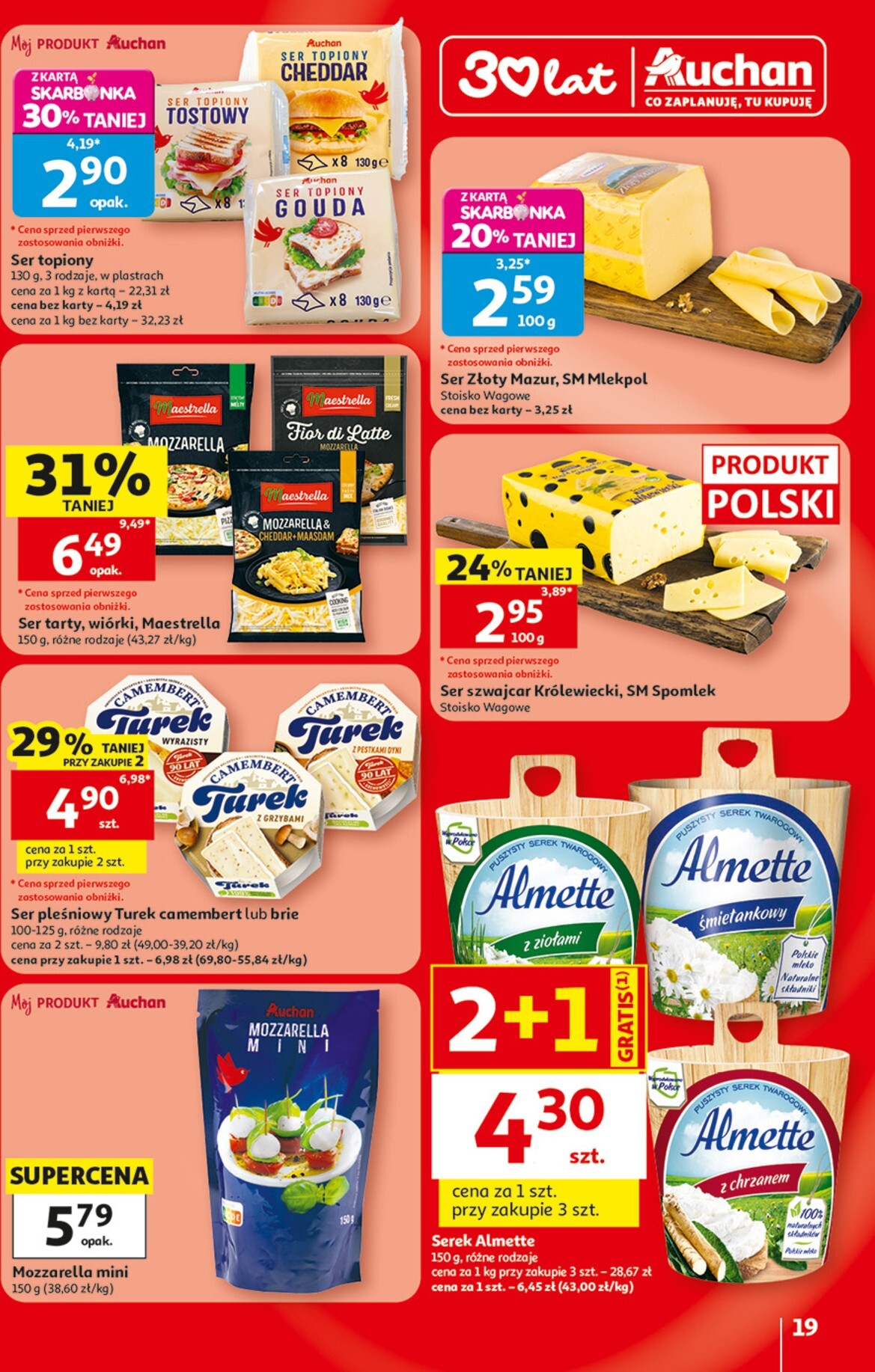 auchan - Nowa gazetka Auchan Hipermarket ważna od 30.07.2026 do 05.08.2026 - page: 19