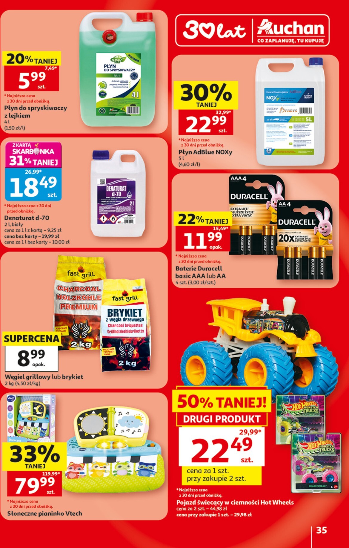 auchan - Nowa gazetka Auchan Hipermarket ważna od 30.07.2026 do 05.08.2026 - page: 35
