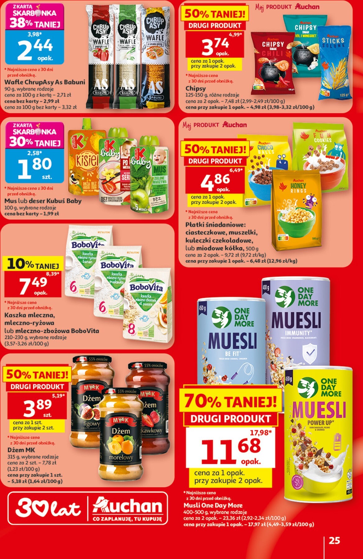 auchan - Nowa gazetka Auchan Hipermarket ważna od 30.07.2026 do 05.08.2026 - page: 25