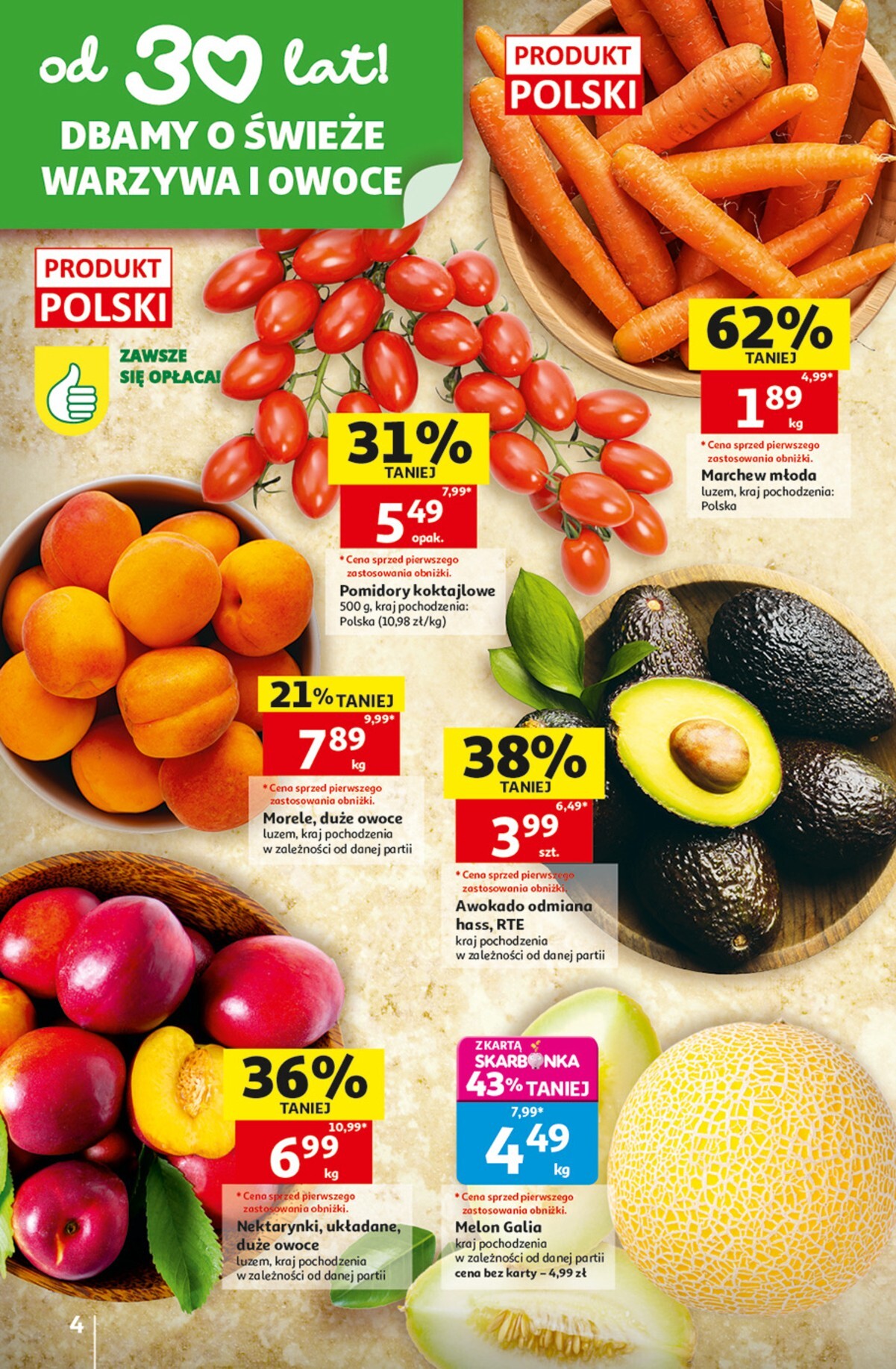 auchan - Nowa gazetka Auchan Hipermarket ważna od 30.07.2026 do 05.08.2026 - page: 4