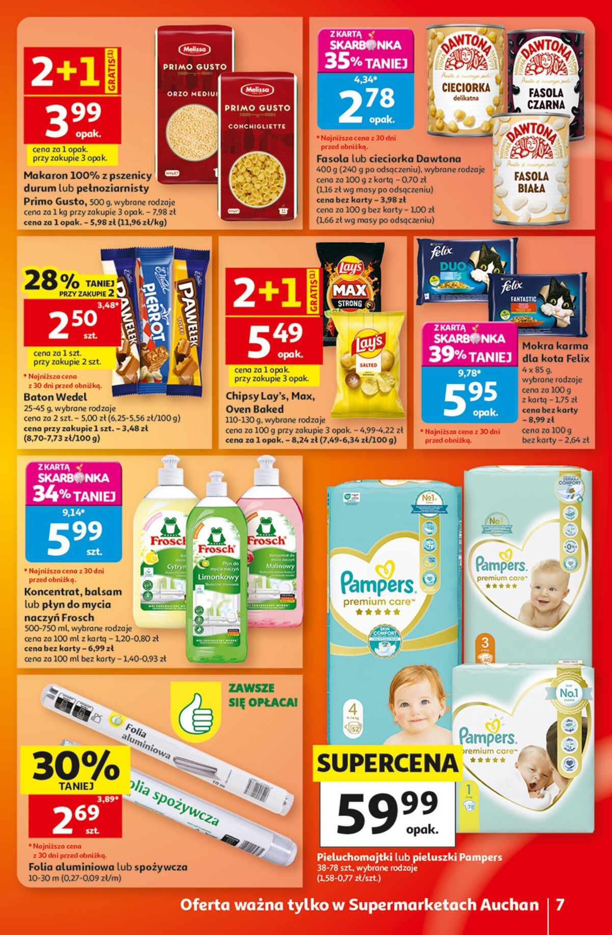 auchan - Nowa gazetka Supermarket Auchan ważna od 20.08.2026 do 26.08.2026 - page: 7