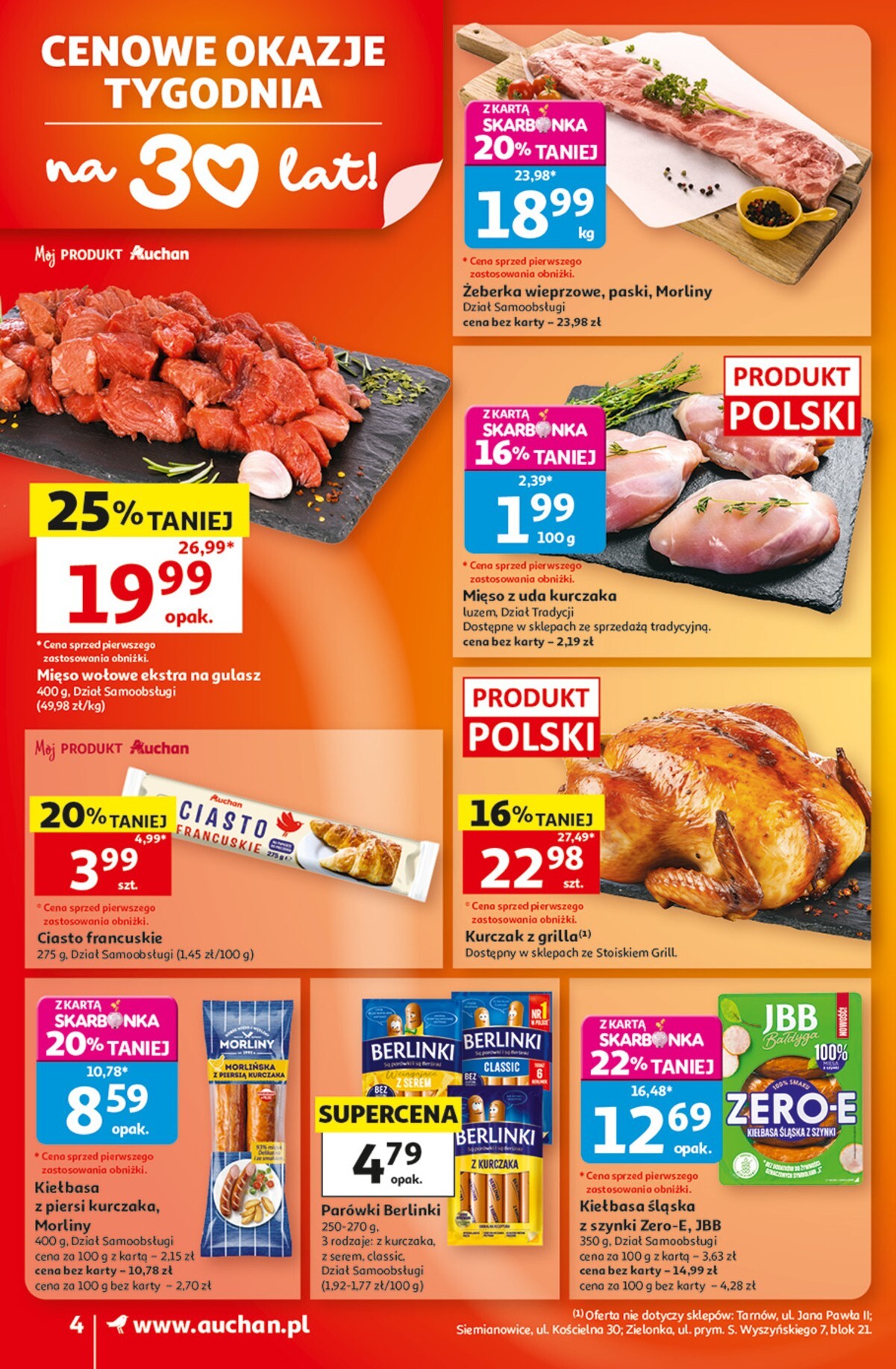 auchan - Nowa gazetka Supermarket Auchan ważna od 20.08.2026 do 26.08.2026 - page: 4
