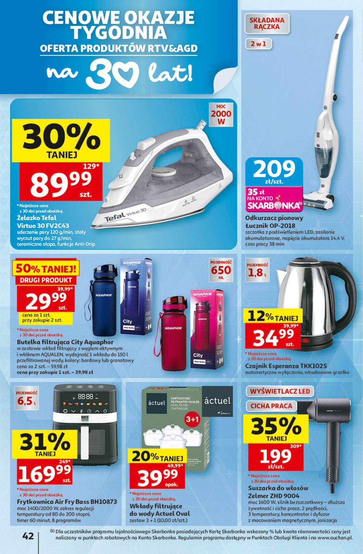 auchan - Nowa gazetka Hipermarket Auchan ważna od 27.08.2026 do 02.09.2026 - page: 42