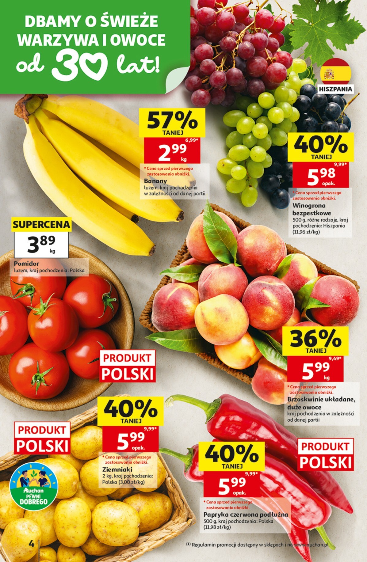 auchan - Nowa gazetka Hipermarket Auchan ważna od 27.08.2026 do 02.09.2026 - page: 4