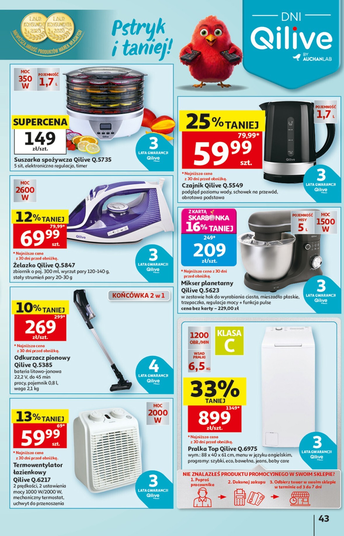 auchan - Nowa gazetka Hipermarket Auchan ważna od 27.08.2026 do 02.09.2026 - page: 43