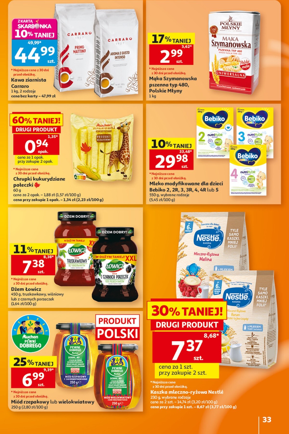 auchan - Nowa gazetka Hipermarket Auchan ważna od 27.08.2026 do 02.09.2026 - page: 33