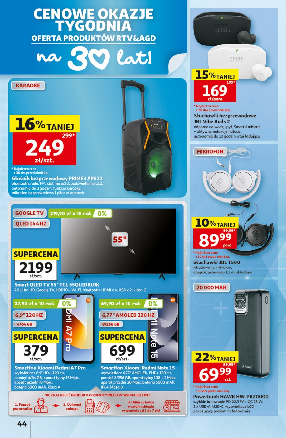 auchan - Nowa gazetka Hipermarket Auchan ważna od 27.08.2026 do 02.09.2026 - page: 44