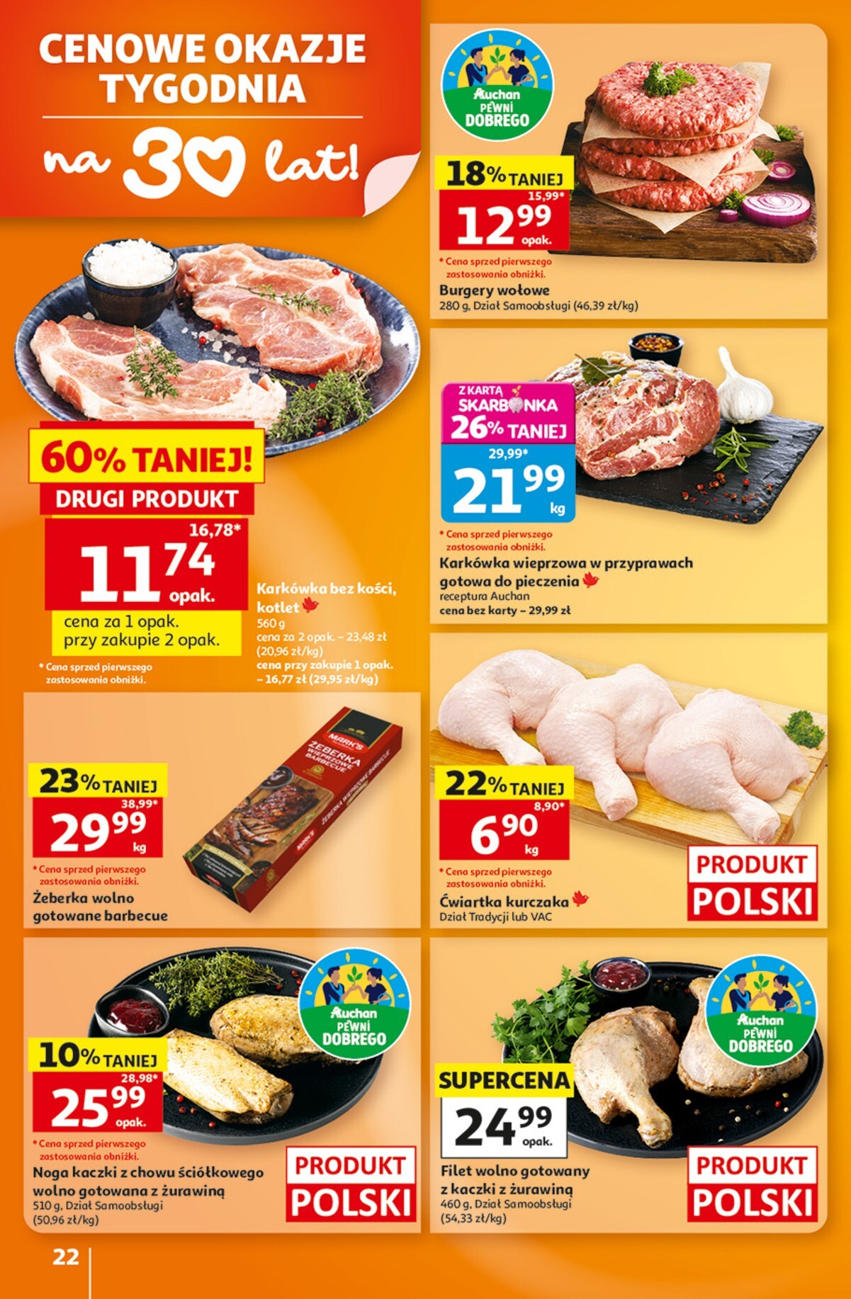 auchan - Nowa gazetka Hipermarket Auchan ważna od 27.08.2026 do 02.09.2026 - page: 22