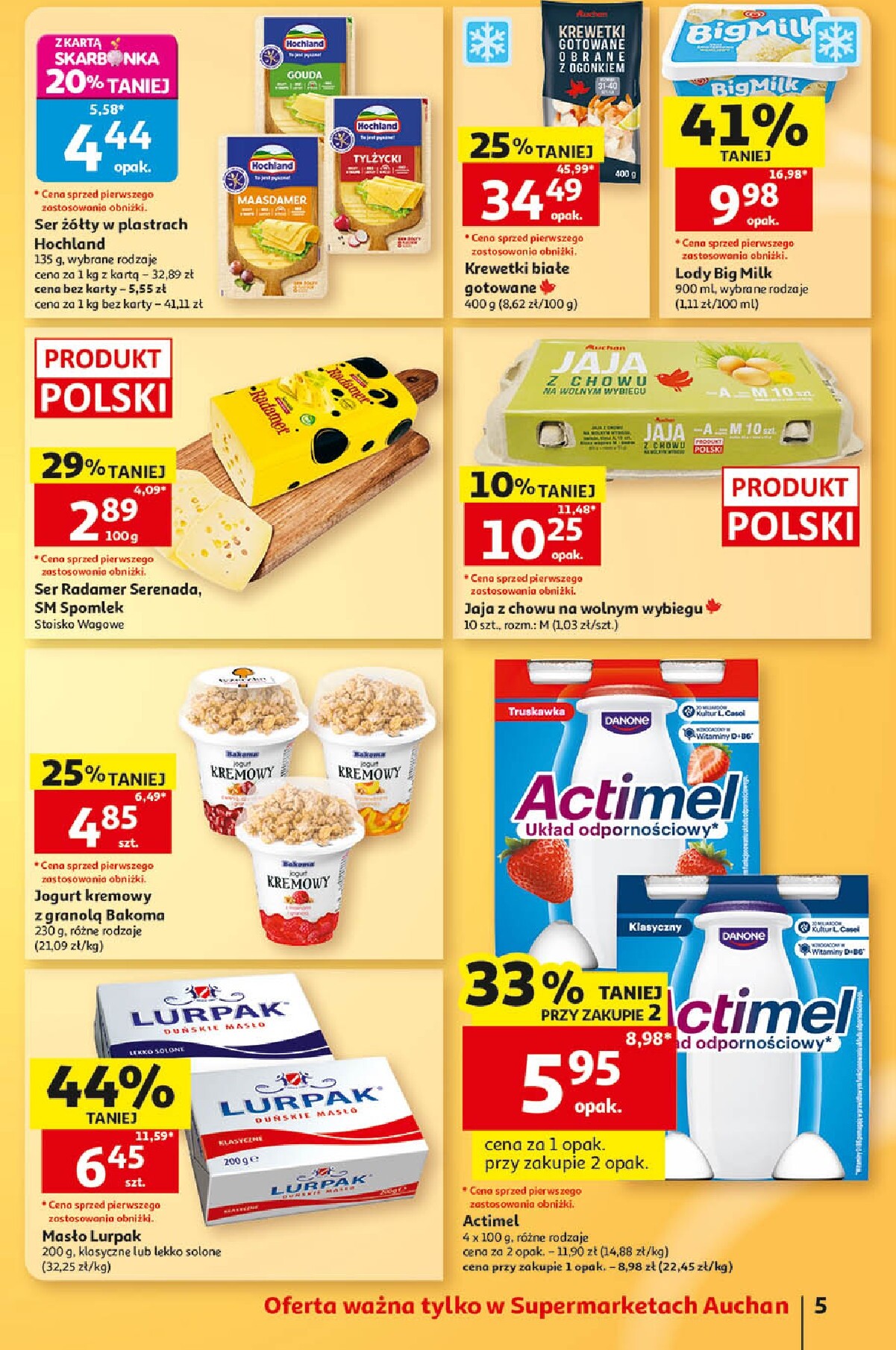 auchan - Nowa gazetka Auchan - Gazetka 30 Lat Supermarket Auchan ważna od 03.09.2026 do 09.09.2026 - page: 5