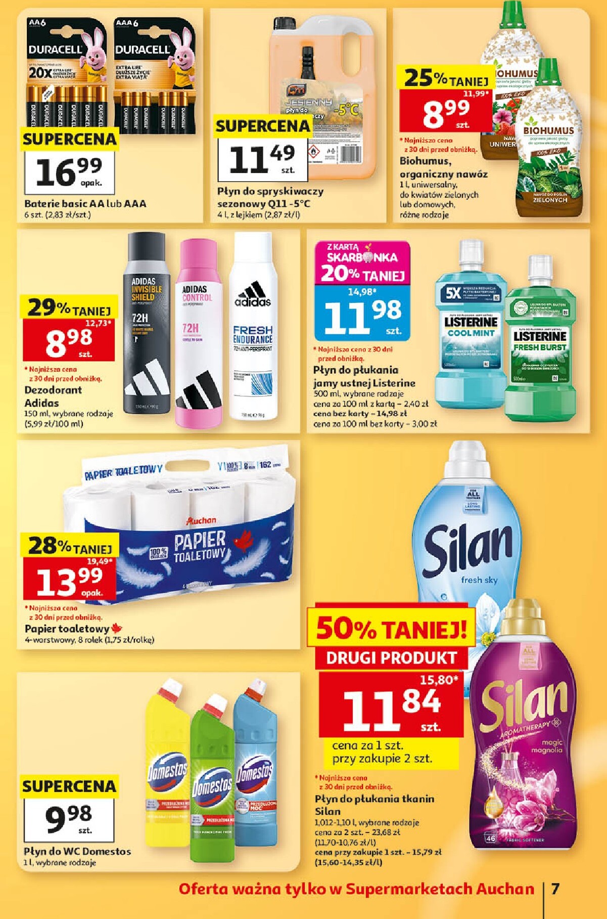 auchan - Nowa gazetka Auchan - Gazetka 30 Lat Supermarket Auchan ważna od 03.09.2026 do 09.09.2026 - page: 7