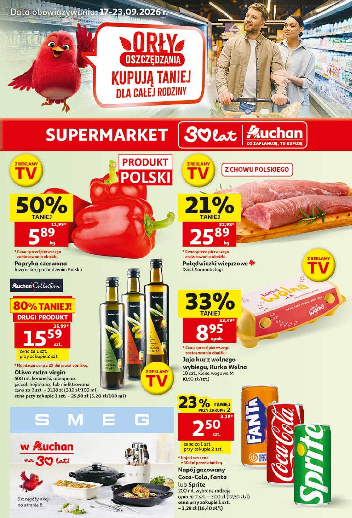 auchan - Nowa gazetka Auchan ważna od 17.09.2026 do 23.09.2026