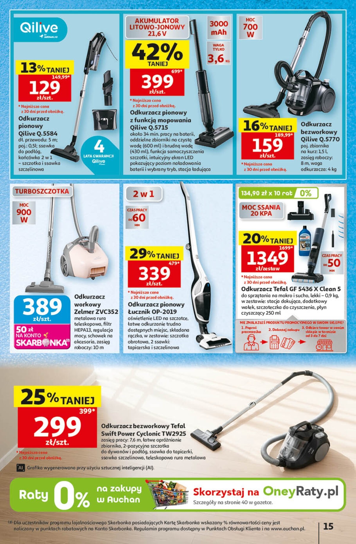 auchan - Nowa gazetka Hipermarket Auchan ważna od 24.09.2026 do 30.09.2026 - page: 15