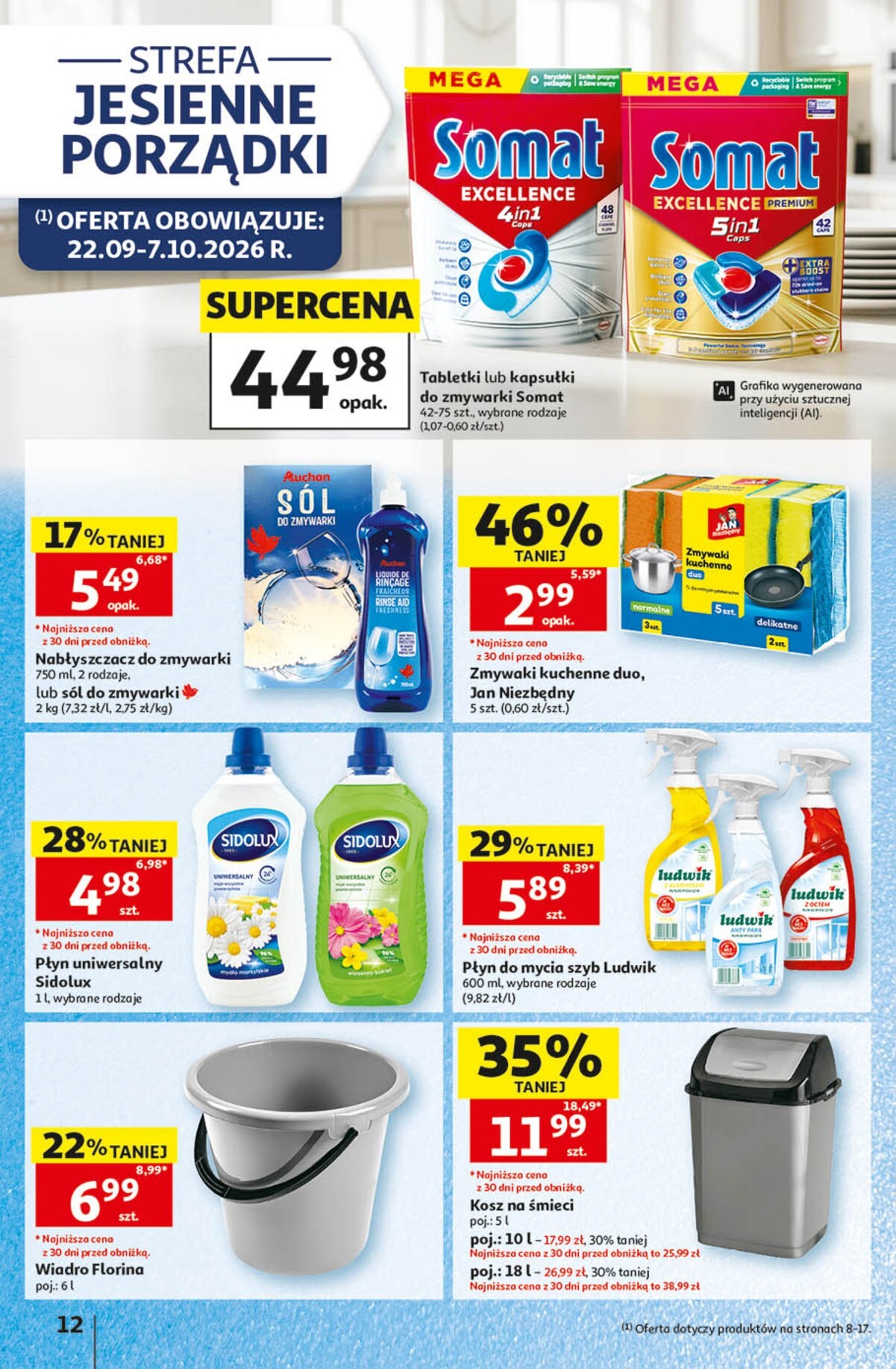 auchan - Nowa gazetka Hipermarket Auchan ważna od 24.09.2026 do 30.09.2026 - page: 12