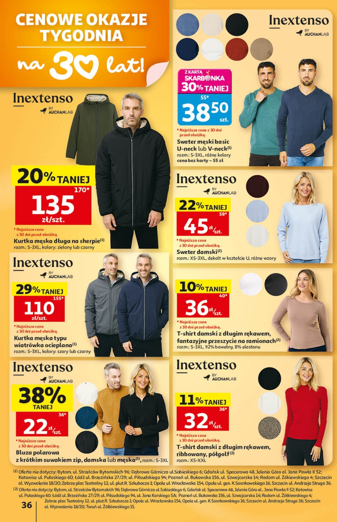 auchan - Nowa gazetka Hipermarket Auchan ważna od 24.09.2026 do 30.09.2026 - page: 36