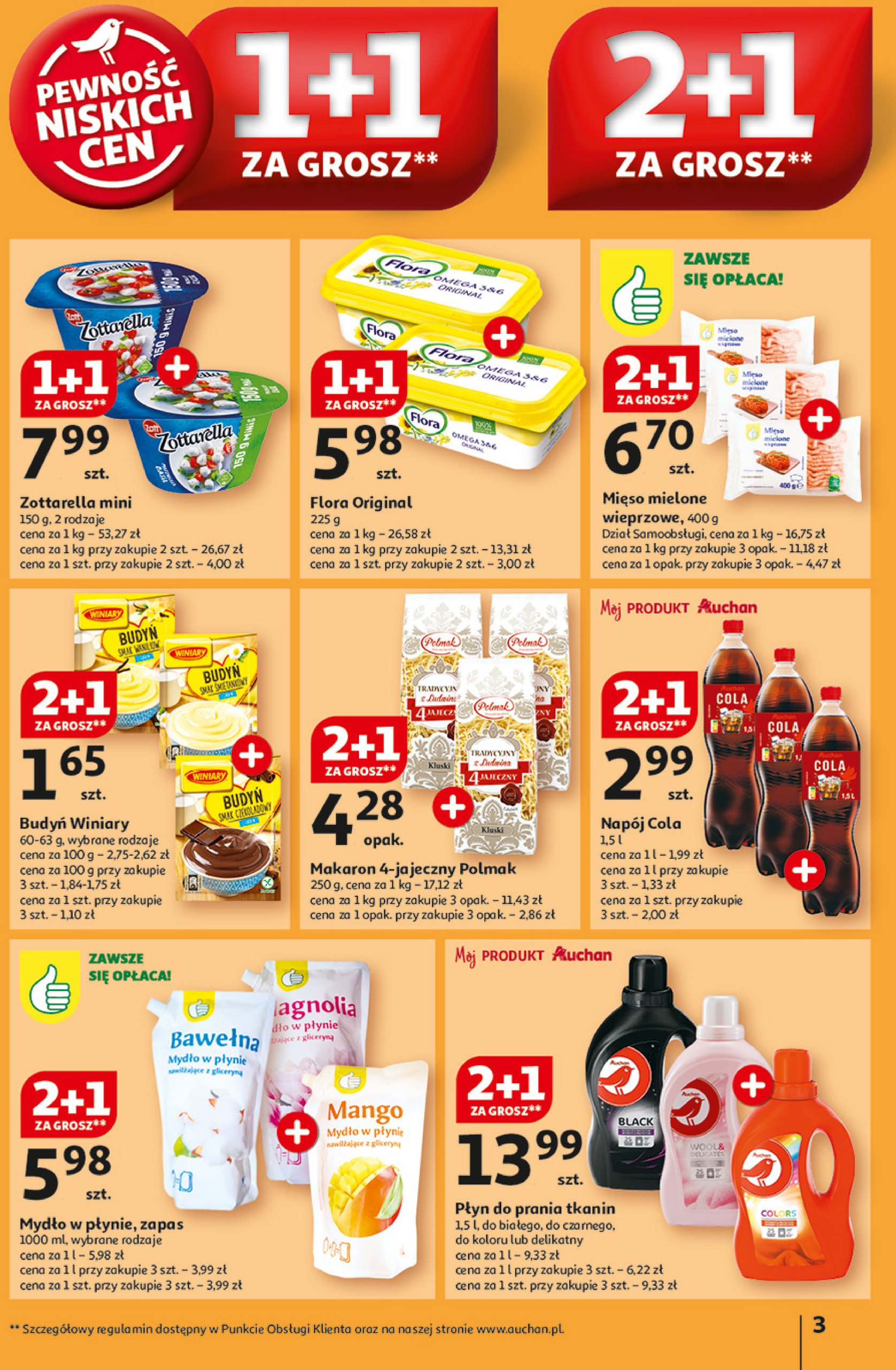 auchan - Hipermarket Auchan gazetka ważna od 27.03. - 02.04. - page: 3 auchan - Hipermarket Auchan gazetka ważna od 27.03. - 02.04. - page: 3