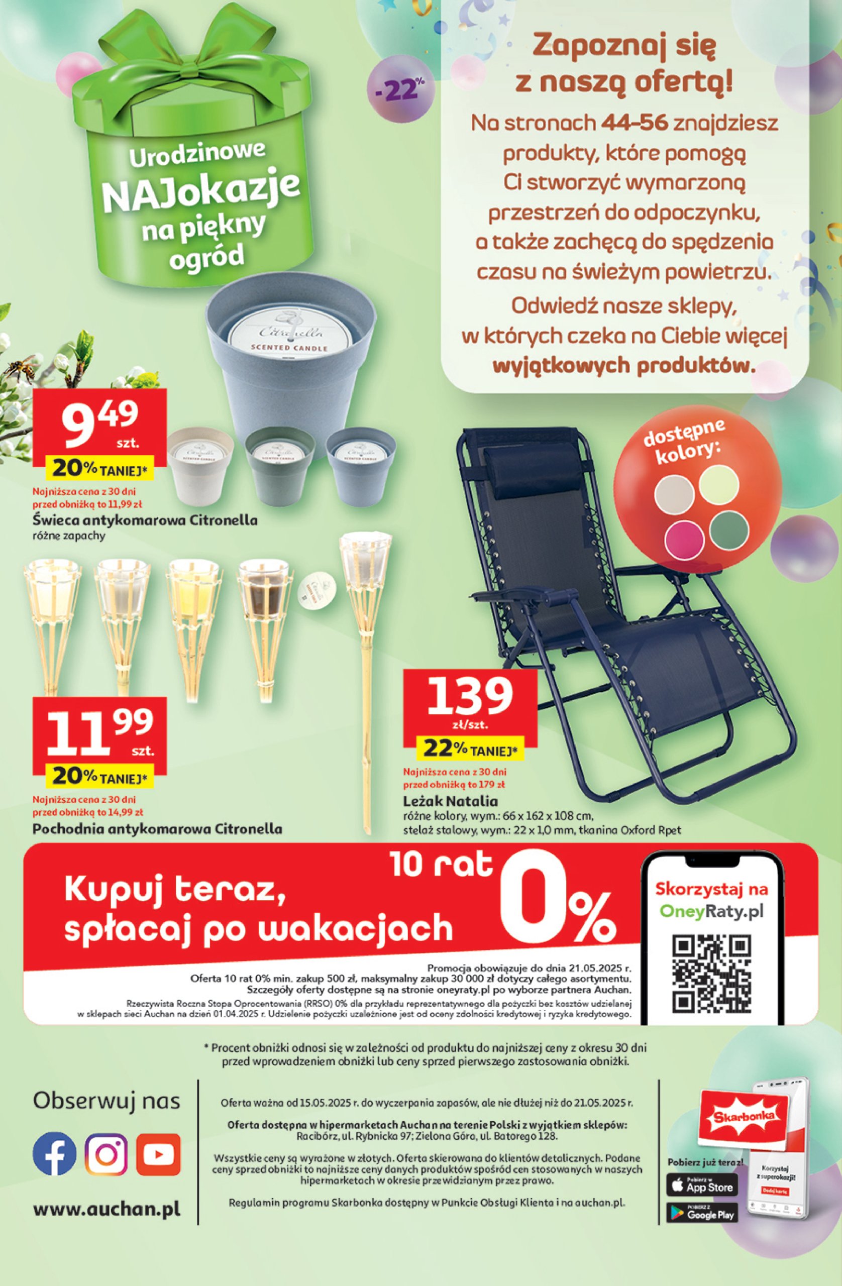 auchan - Hipermarket Auchan gazetka ważna od 15.05. - 21.05. - page: 61 auchan - Hipermarket Auchan gazetka ważna od 15.05. - 21.05. - page: 61
