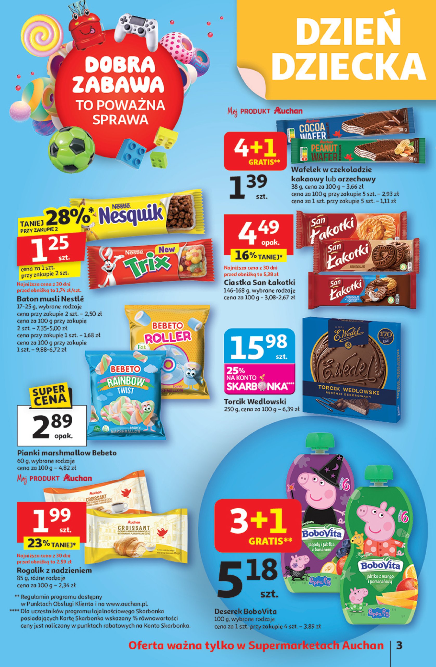 auchan - Supermarket Auchan gazetka ważna od 22.05. - 28.05. - page: 3