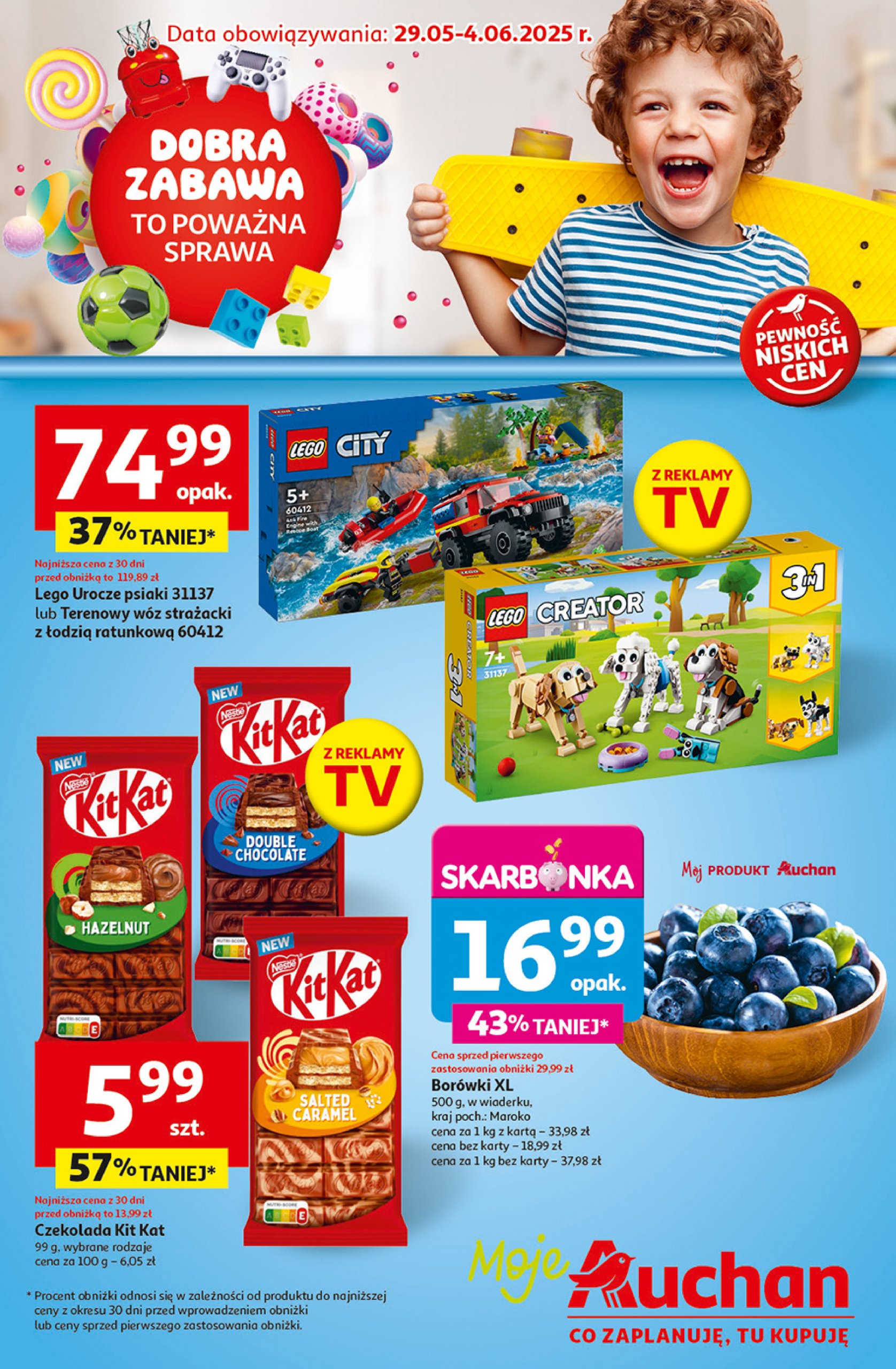auchan - Moje Auchan gazetka ważna od 29.05. - 04.06. - page: 1