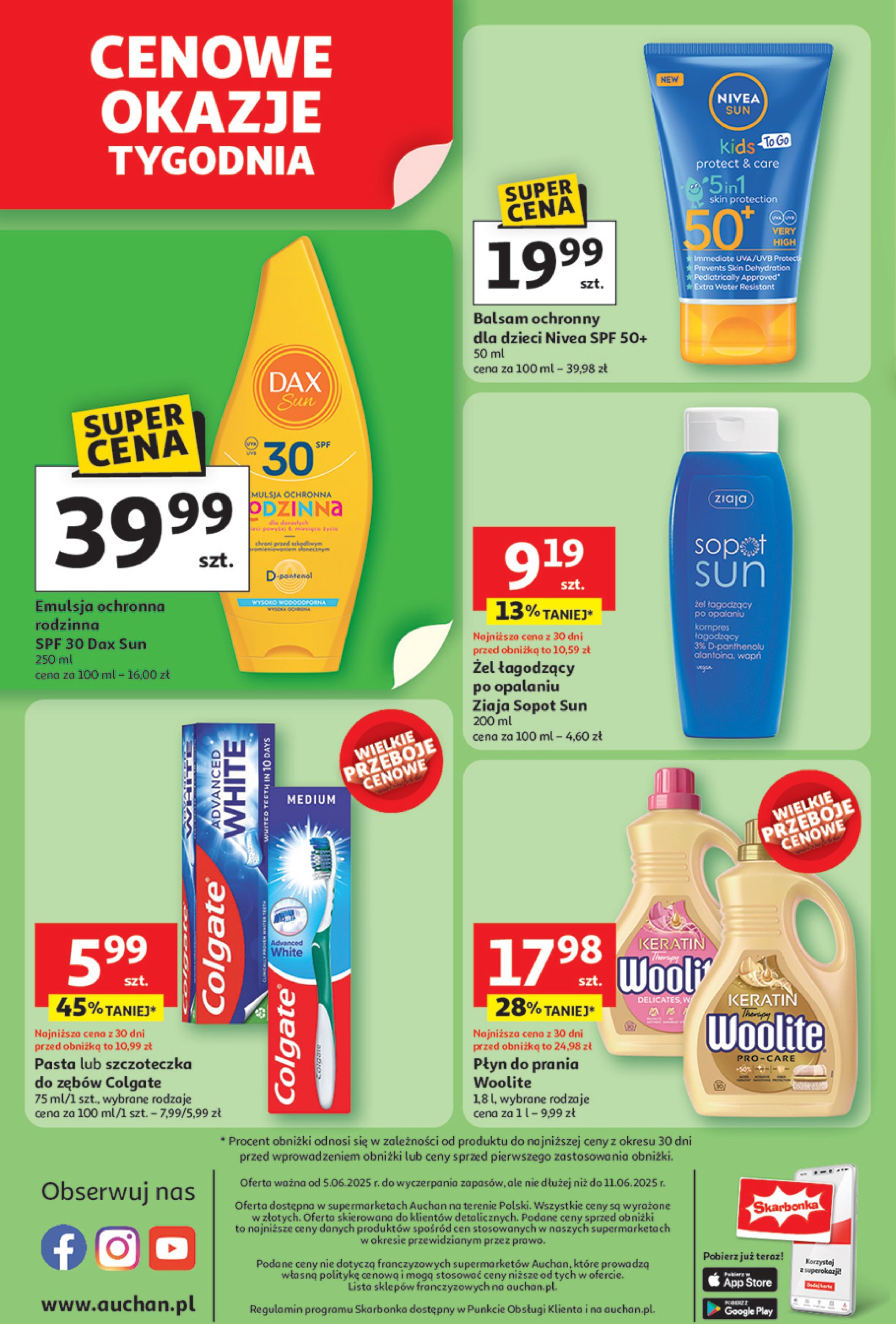 auchan - Supermarket Auchan gazetka ważna od 05.06. - 11.06. - page: 14