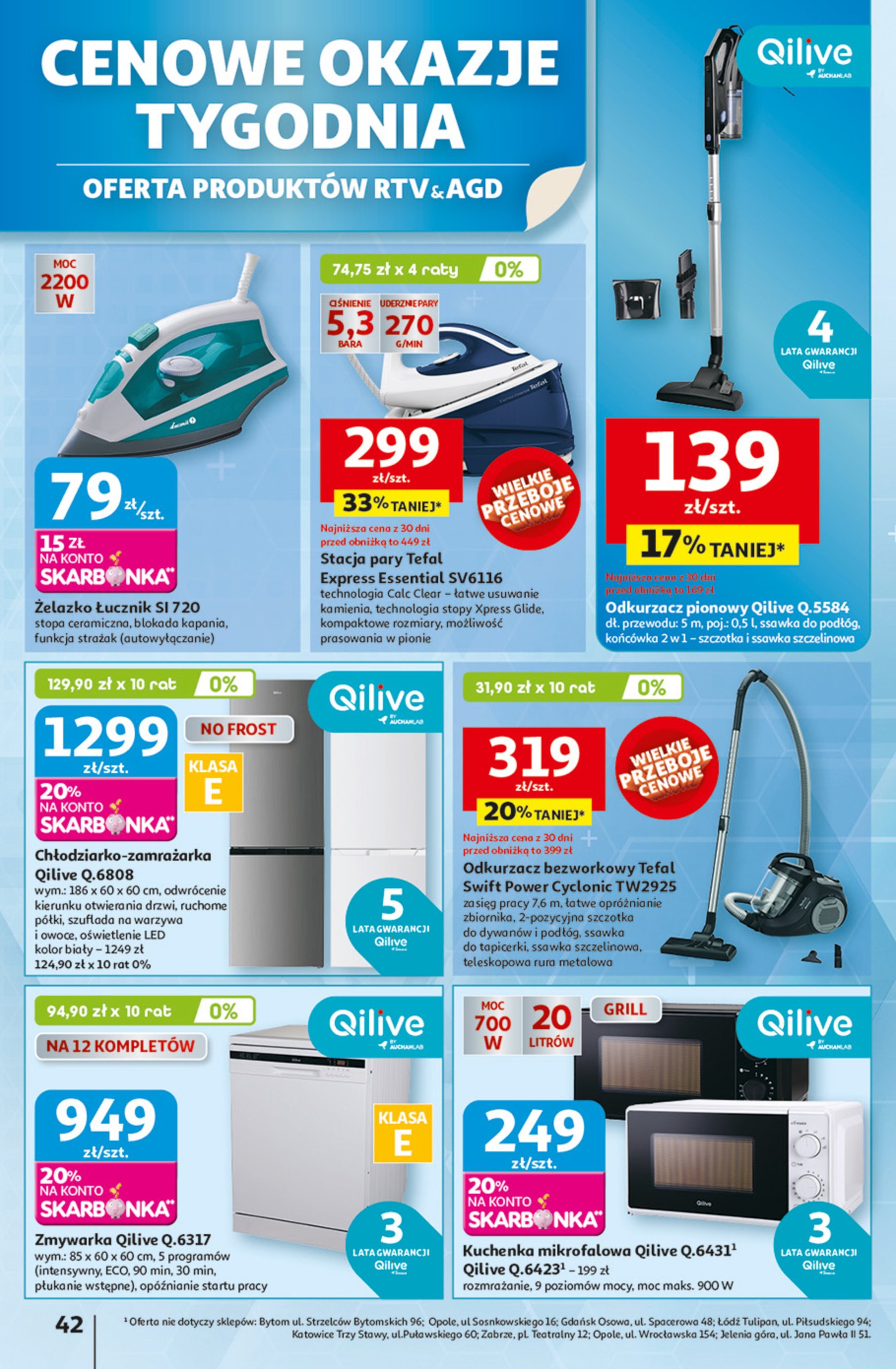 auchan - Gazetka Hipermarket Auchan ważna od 12.06. - 18.06. - page: 44 auchan - Gazetka Hipermarket Auchan ważna od 12.06. - 18.06. - page: 44