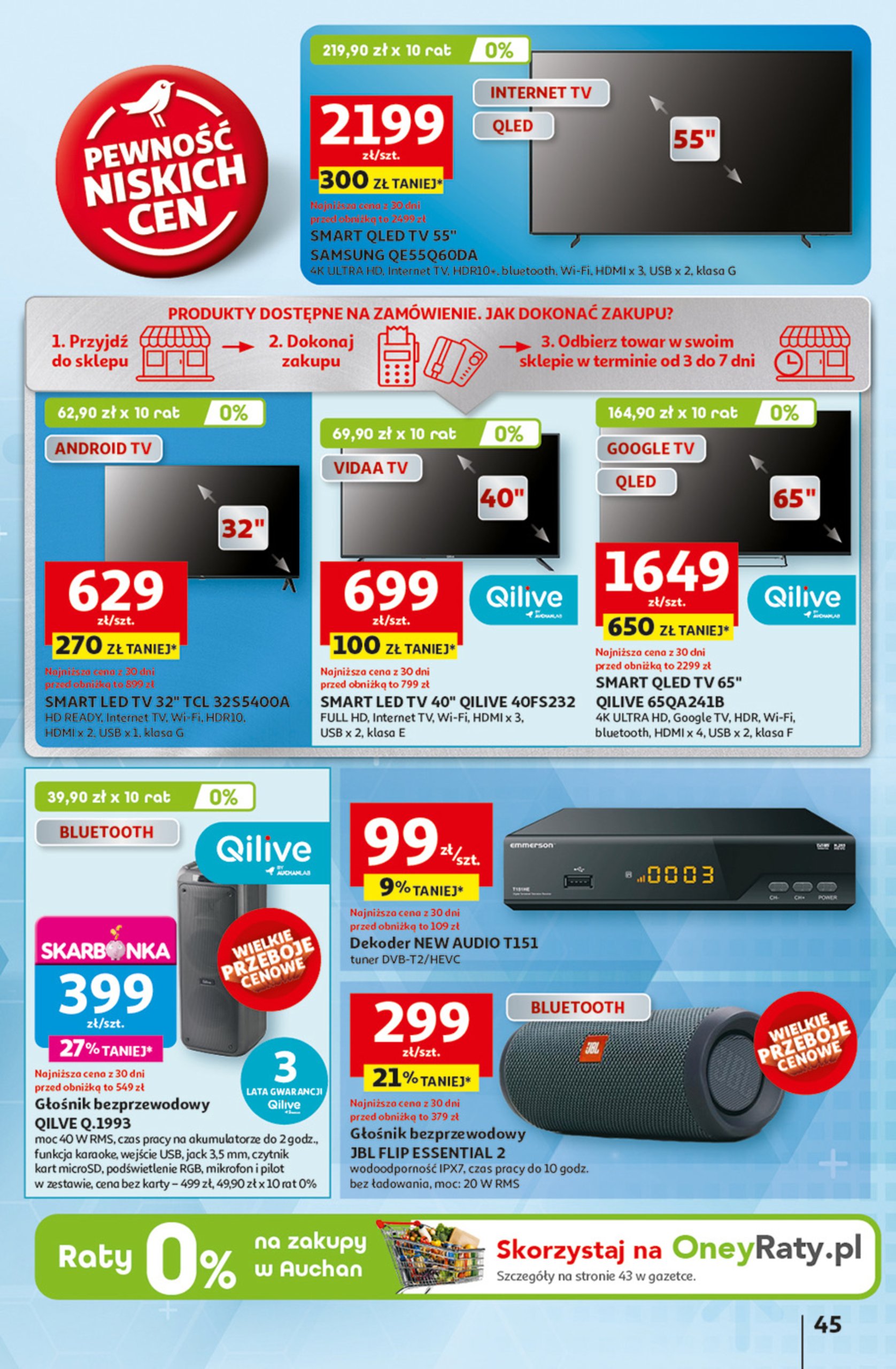 auchan - Gazetka Hipermarket Auchan ważna od 12.06. - 18.06. - page: 47 auchan - Gazetka Hipermarket Auchan ważna od 12.06. - 18.06. - page: 47