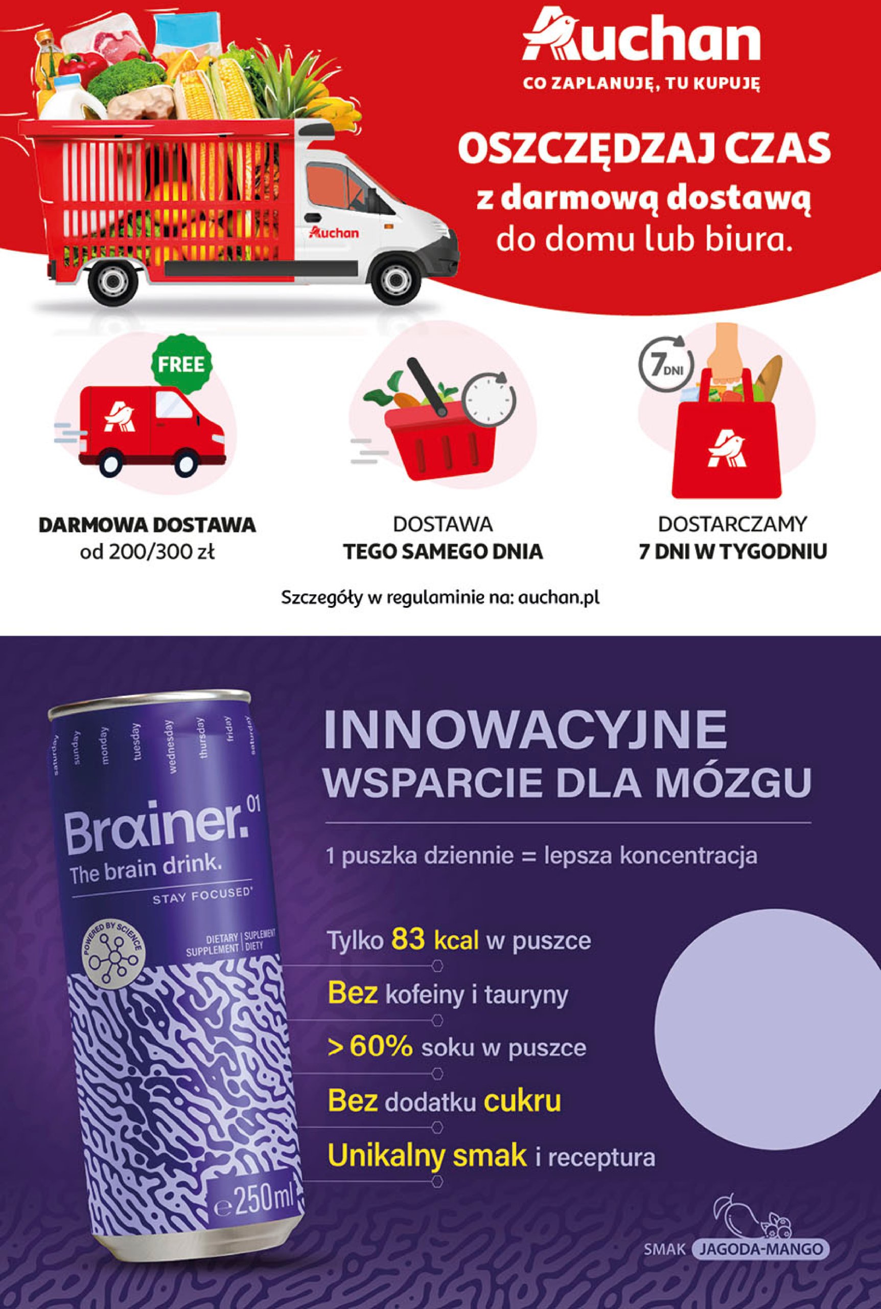 auchan - Gazetka Hipermarket Auchan ważna od 12.06. - 18.06. - page: 60 auchan - Gazetka Hipermarket Auchan ważna od 12.06. - 18.06. - page: 60