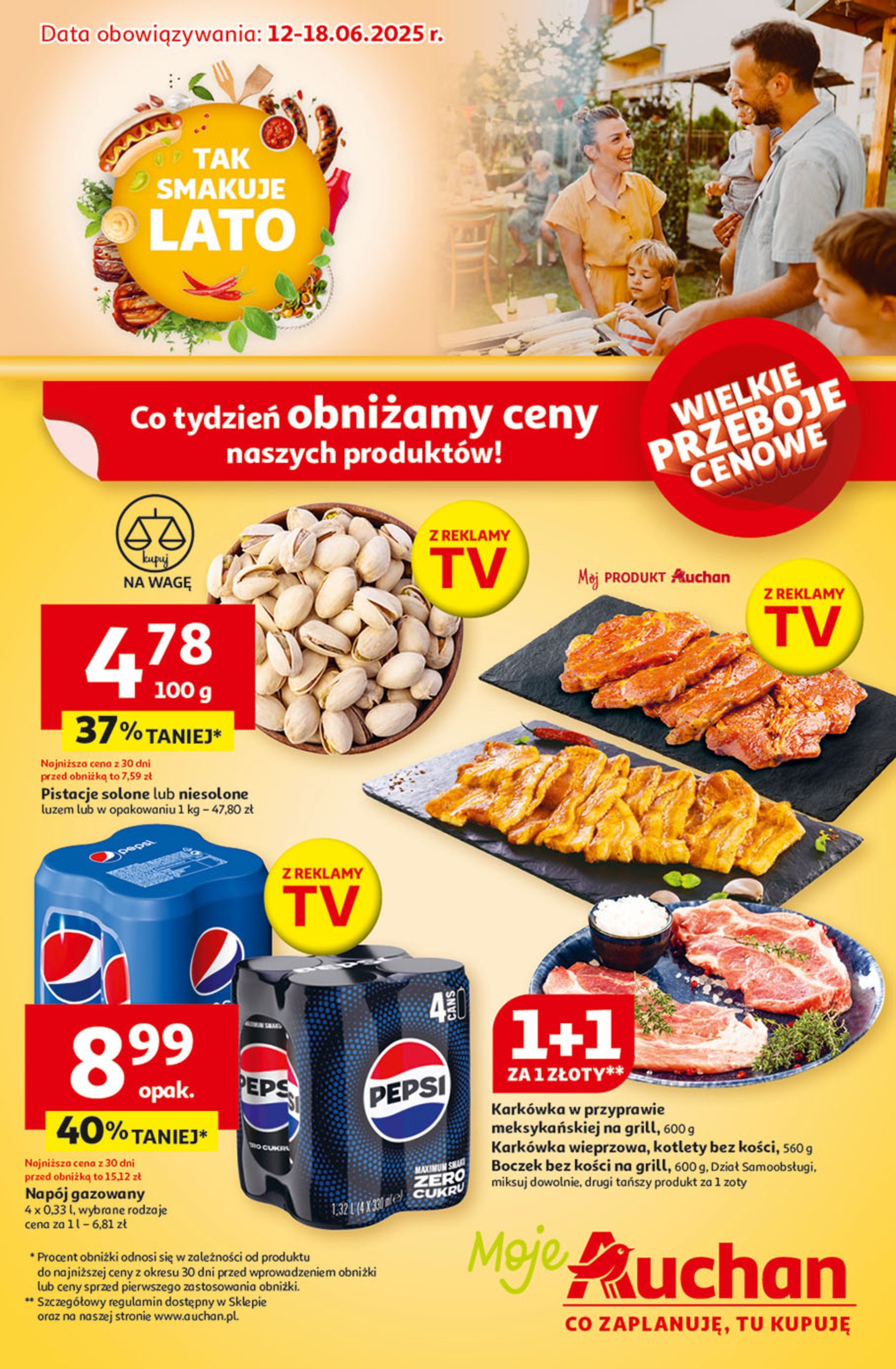 auchan - Gazetka Moje Auchan ważna od 12.06. - 18.06.