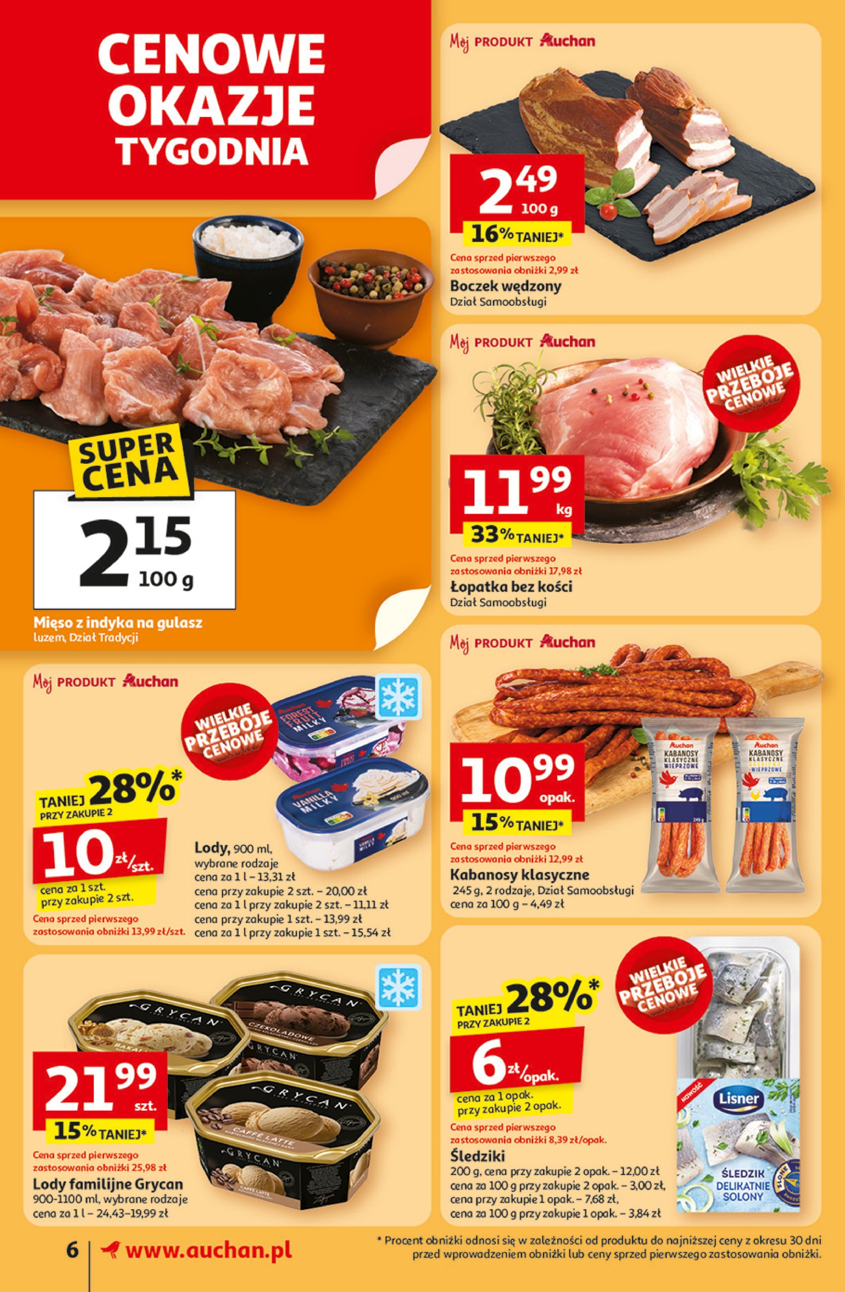 auchan - Gazetka Supermarket Auchan ważna od 03.07. - 09.07. - page: 6