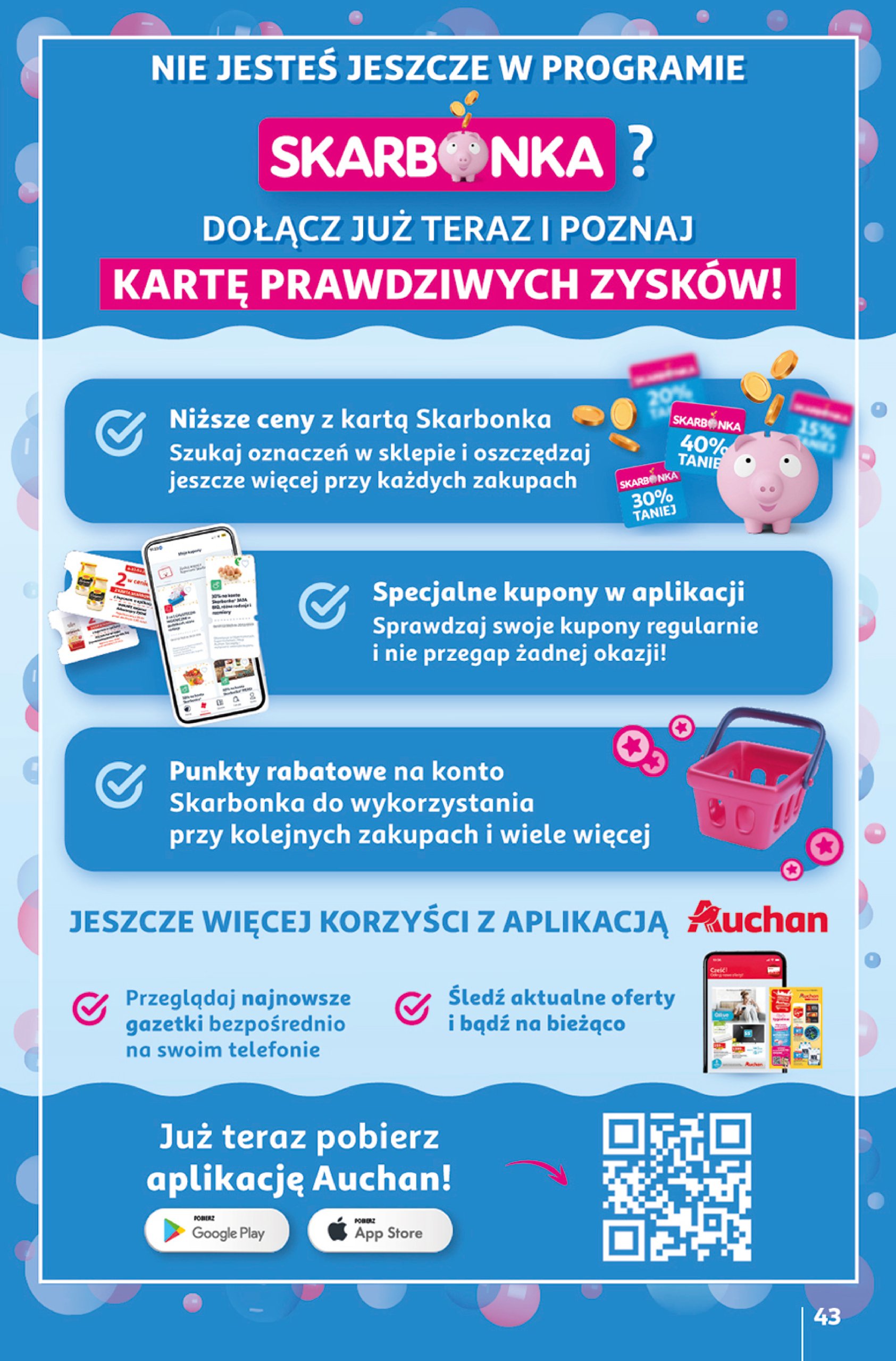 auchan - Gazetka Hipermarket Auchan ważna od 03.07. - 09.07. - page: 41 auchan - Gazetka Hipermarket Auchan ważna od 03.07. - 09.07. - page: 41
