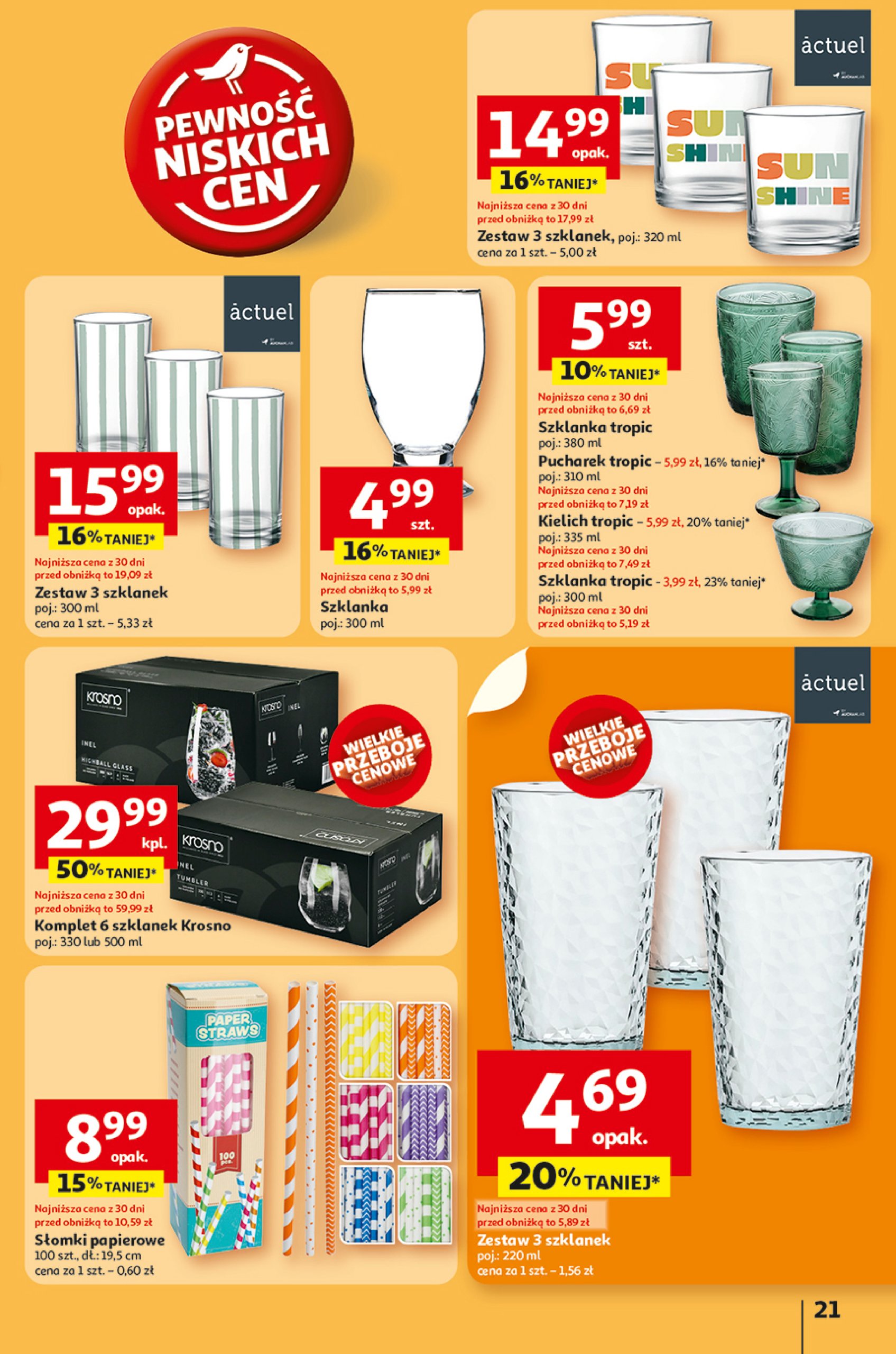 auchan - Gazetka Hipermarket Auchan ważna od 03.07. - 09.07. - page: 21 auchan - Gazetka Hipermarket Auchan ważna od 03.07. - 09.07. - page: 21