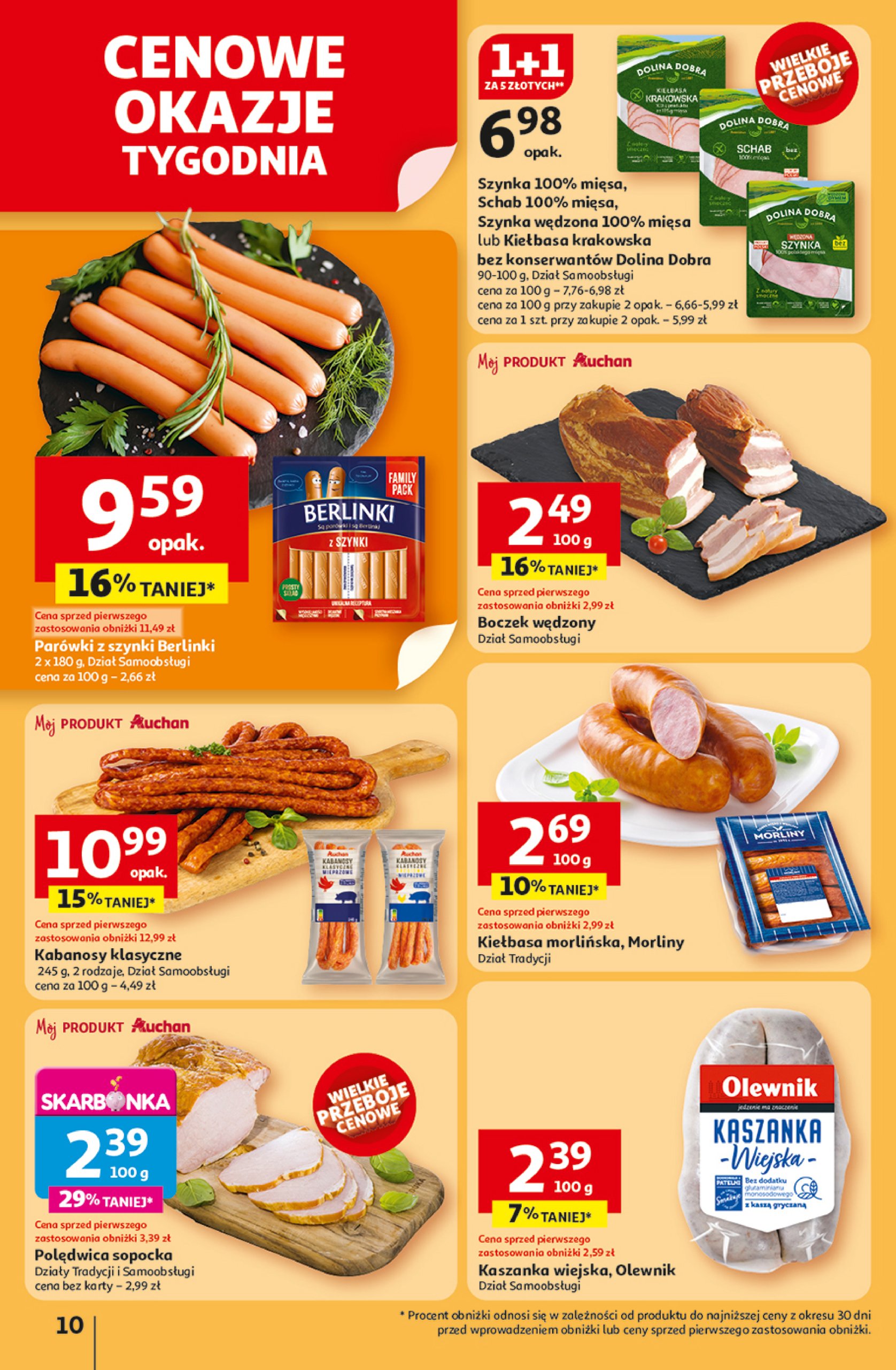 auchan - Gazetka Hipermarket Auchan ważna od 03.07. - 09.07. - page: 10 auchan - Gazetka Hipermarket Auchan ważna od 03.07. - 09.07. - page: 10