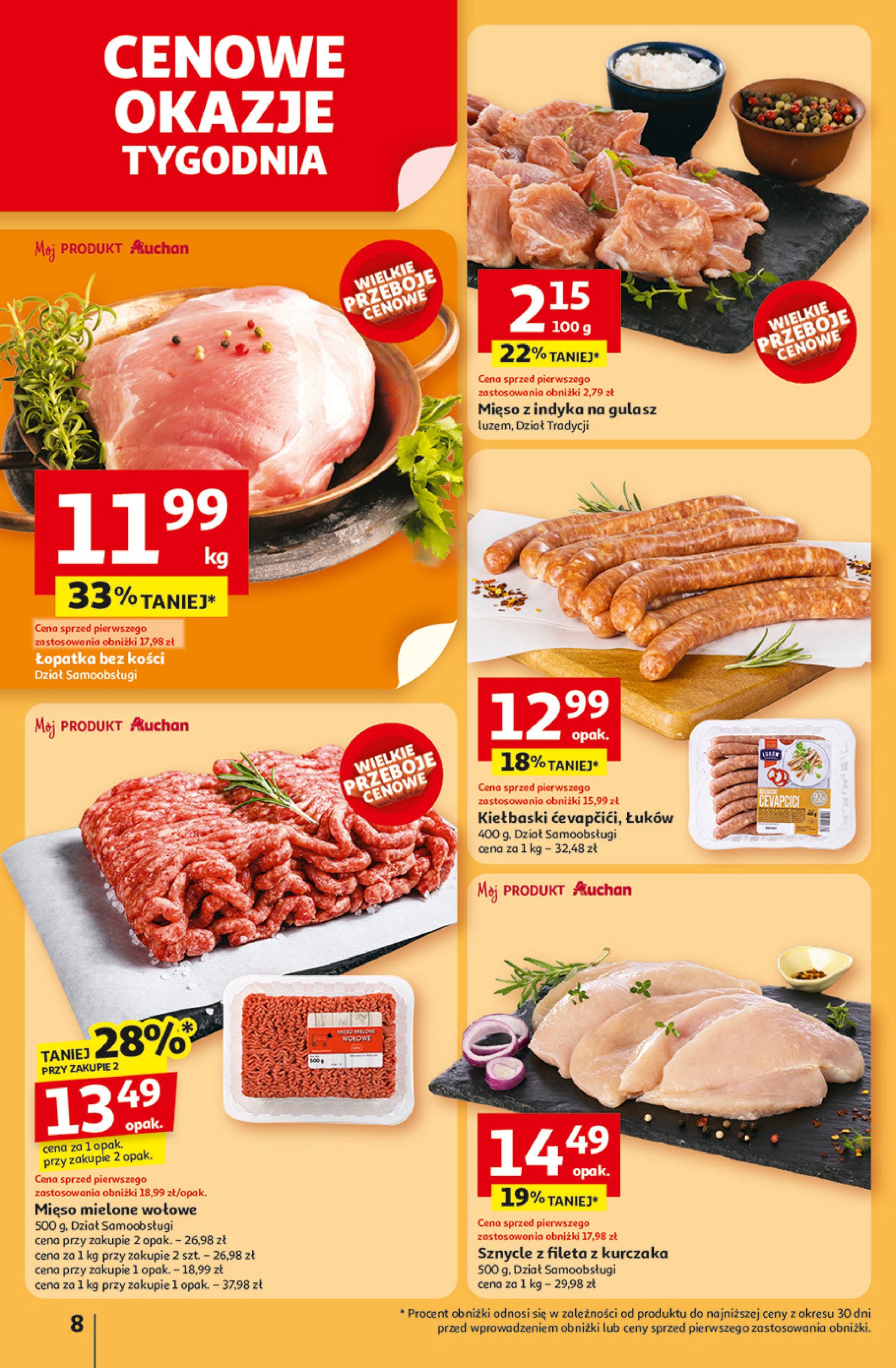 auchan - Gazetka Hipermarket Auchan ważna od 03.07. - 09.07. - page: 8 auchan - Gazetka Hipermarket Auchan ważna od 03.07. - 09.07. - page: 8