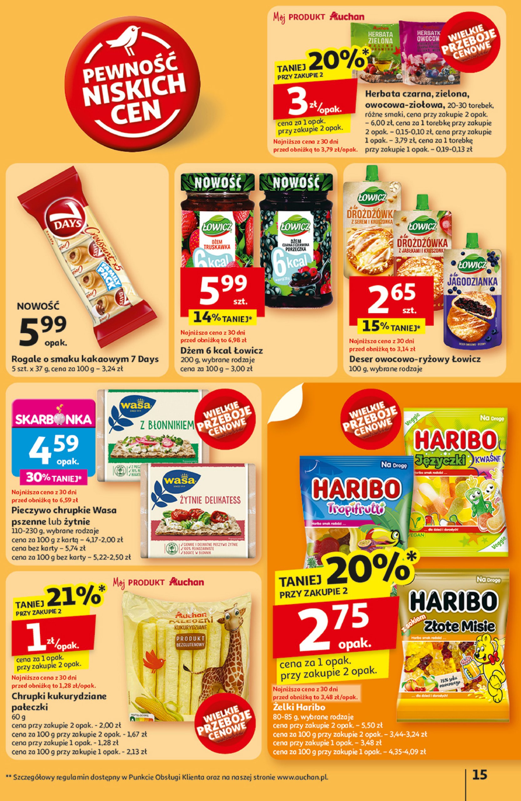 auchan - Gazetka Hipermarket Auchan ważna od 03.07. - 09.07. - page: 15 auchan - Gazetka Hipermarket Auchan ważna od 03.07. - 09.07. - page: 15