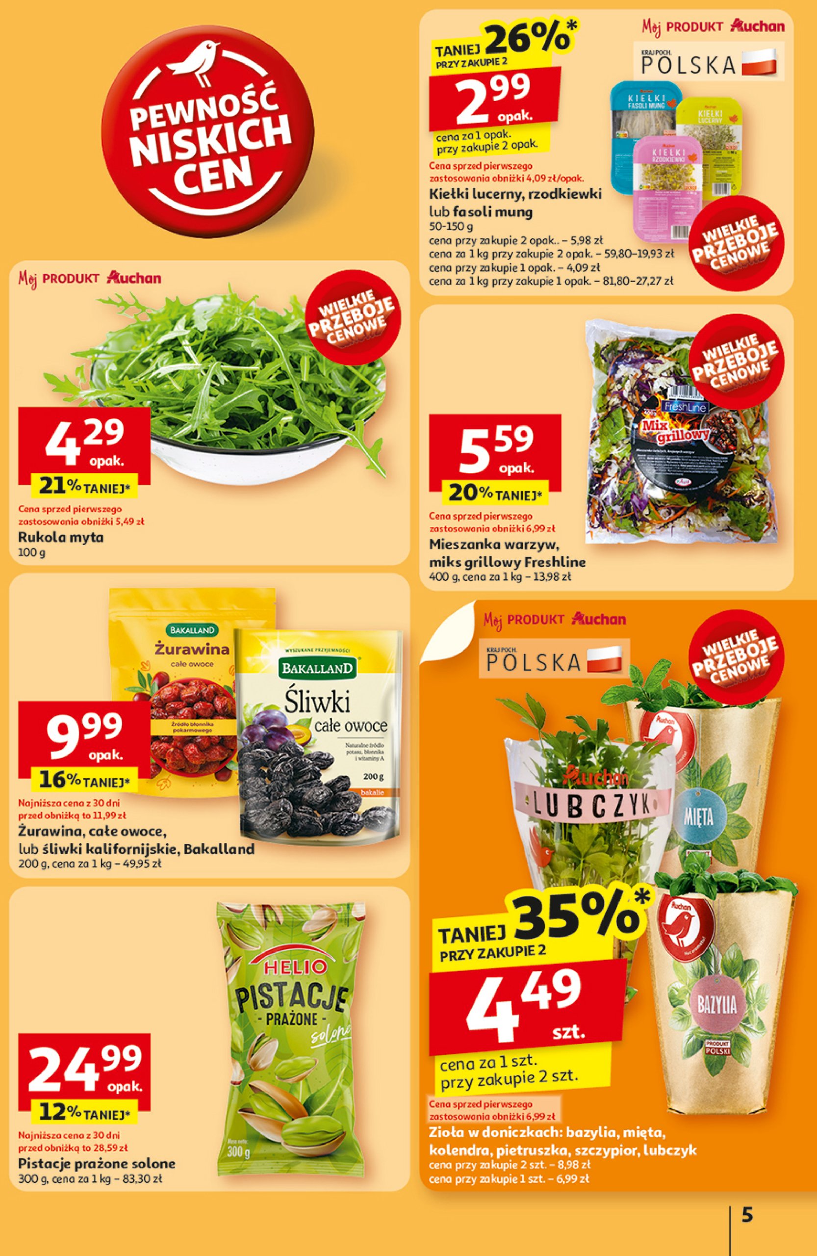 auchan - Gazetka Hipermarket Auchan ważna od 03.07. - 09.07. - page: 5 auchan - Gazetka Hipermarket Auchan ważna od 03.07. - 09.07. - page: 5