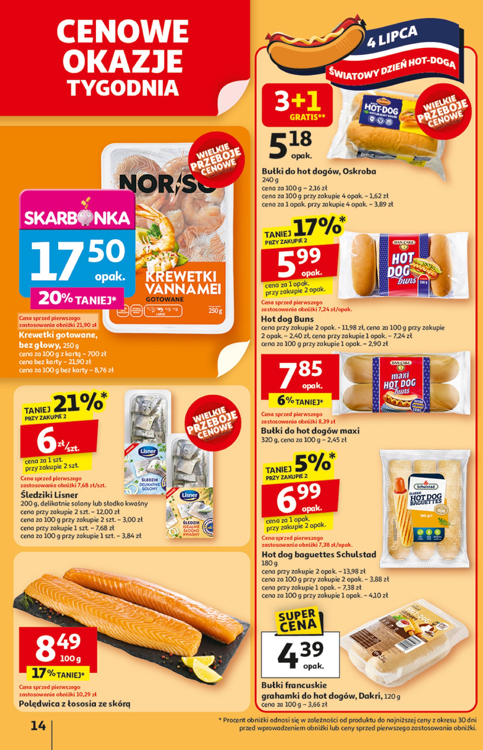 auchan - Gazetka Hipermarket Auchan ważna od 03.07. - 09.07. - page: 14 auchan - Gazetka Hipermarket Auchan ważna od 03.07. - 09.07. - page: 14