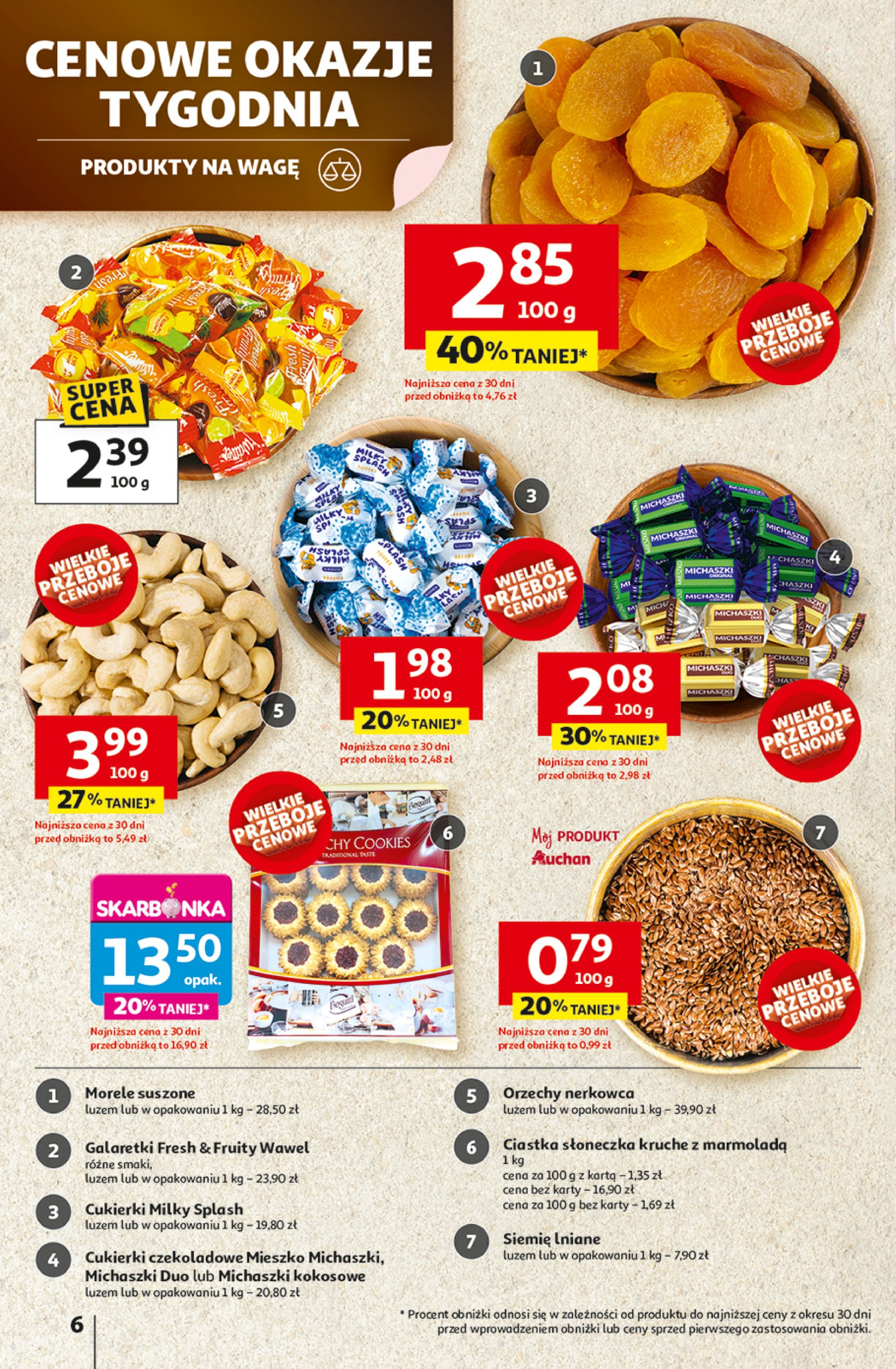 auchan - Gazetka Hipermarket Auchan ważna od 03.07. - 09.07. - page: 6 auchan - Gazetka Hipermarket Auchan ważna od 03.07. - 09.07. - page: 6