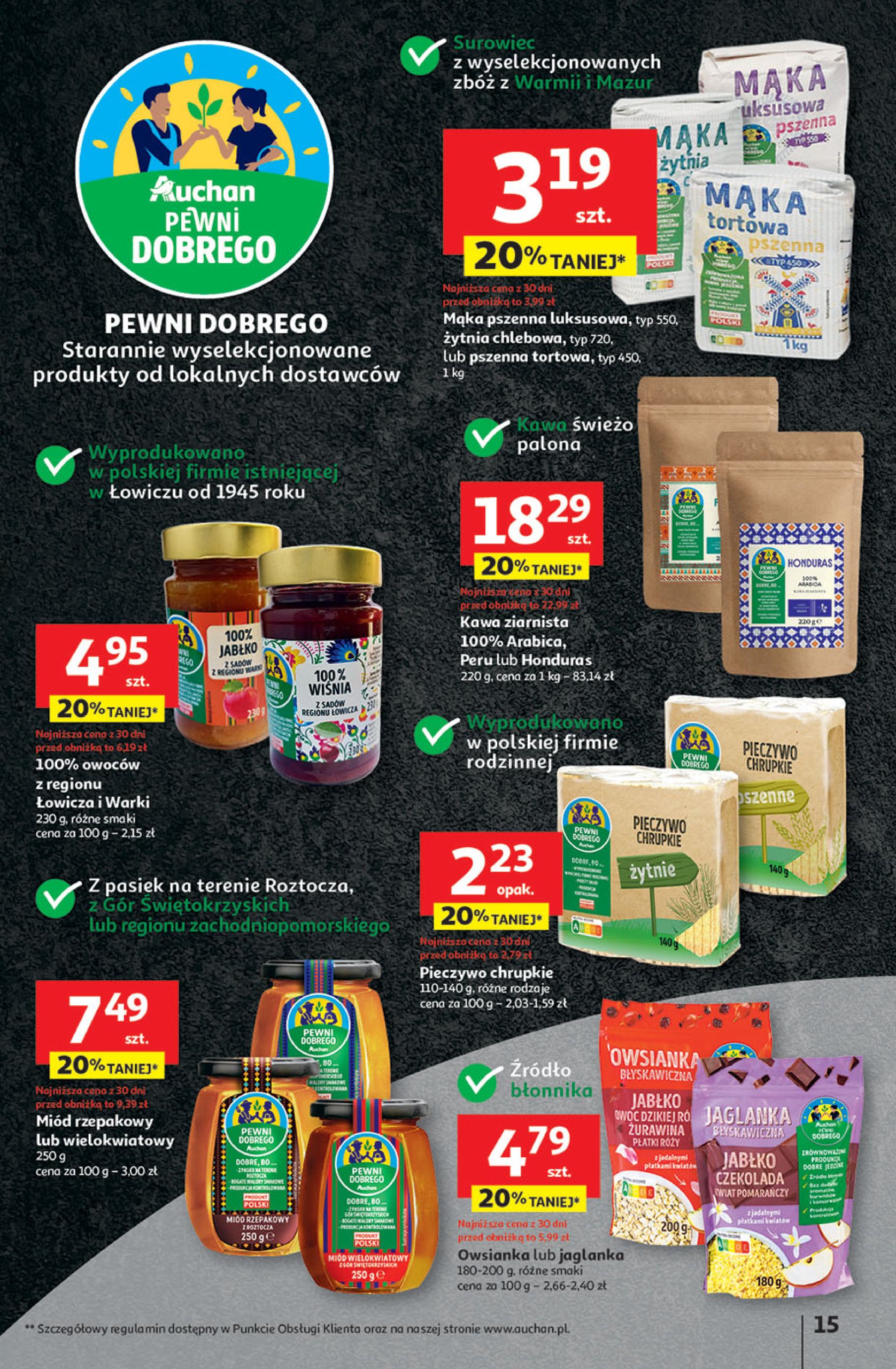 auchan - Gazetka Hipermarket Auchan ważna od 24.07. - 30.07. - page: 15 auchan - Gazetka Hipermarket Auchan ważna od 24.07. - 30.07. - page: 15