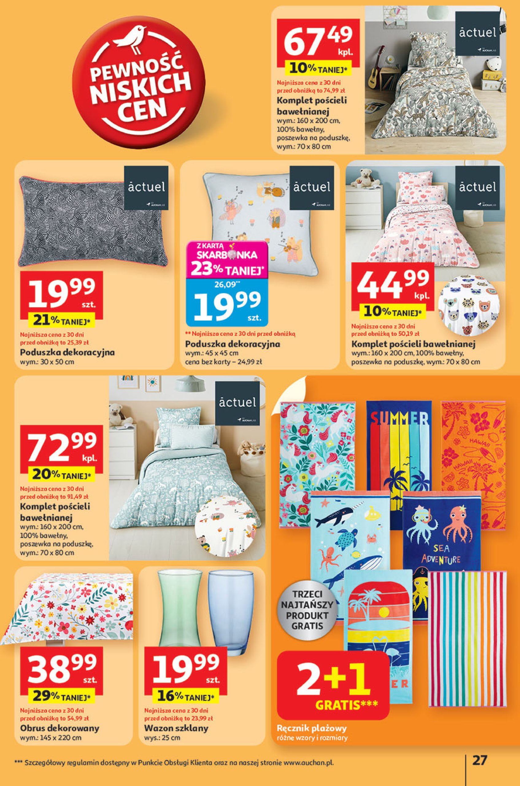 auchan - Gazetka Hipermarket Auchan ważna od 24.07. - 30.07. - page: 27 auchan - Gazetka Hipermarket Auchan ważna od 24.07. - 30.07. - page: 27