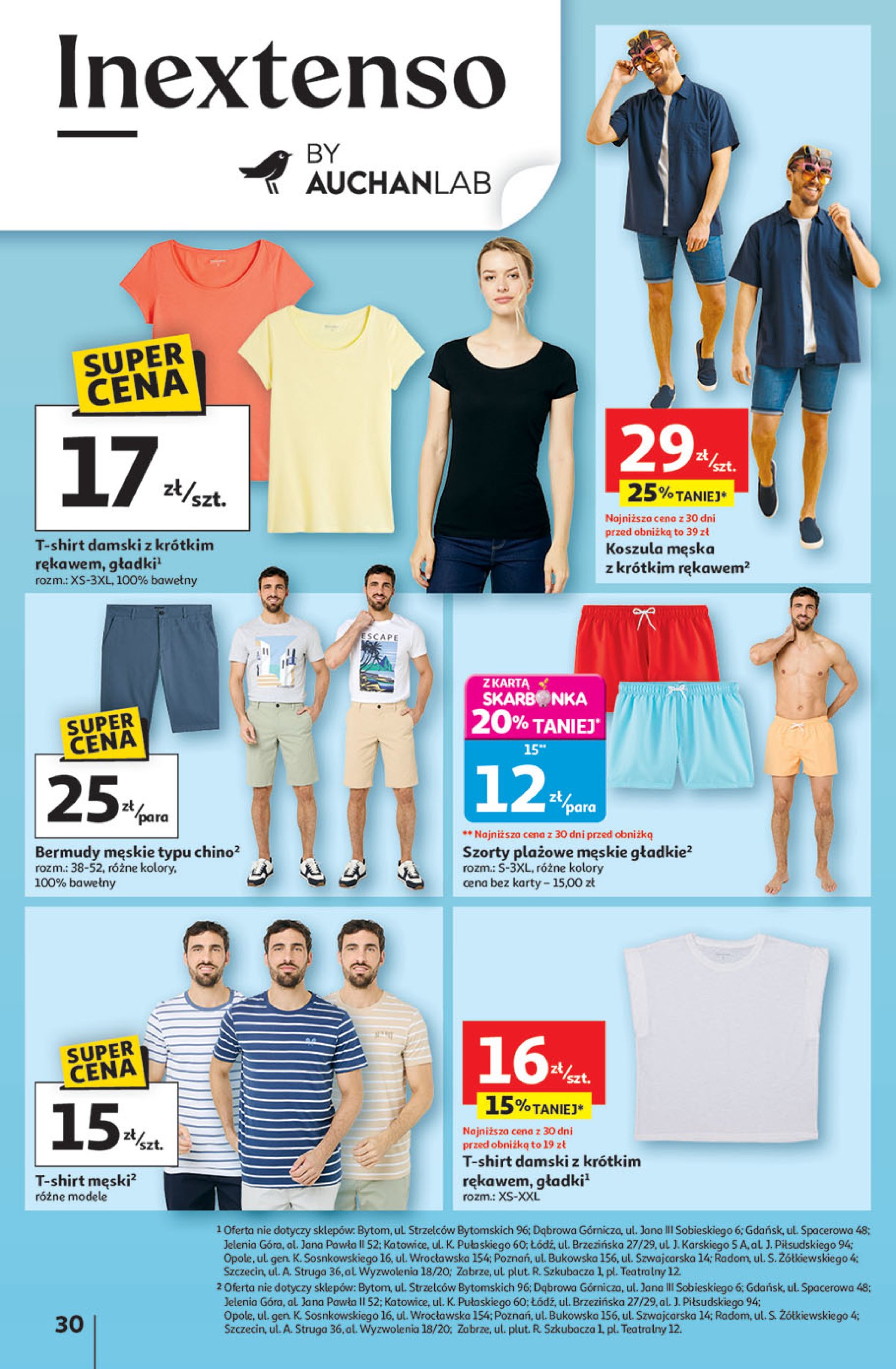 auchan - Gazetka Hipermarket Auchan ważna od 24.07. - 30.07. - page: 30 auchan - Gazetka Hipermarket Auchan ważna od 24.07. - 30.07. - page: 30