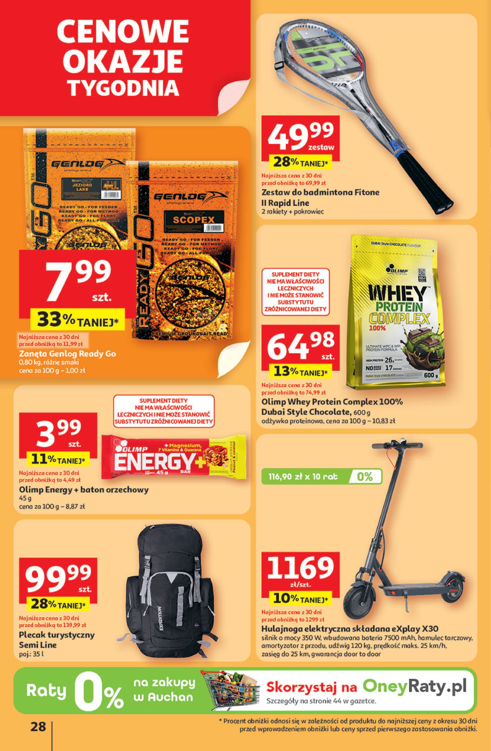 auchan - Gazetka Hipermarket Auchan ważna od 24.07. - 30.07. - page: 28 auchan - Gazetka Hipermarket Auchan ważna od 24.07. - 30.07. - page: 28