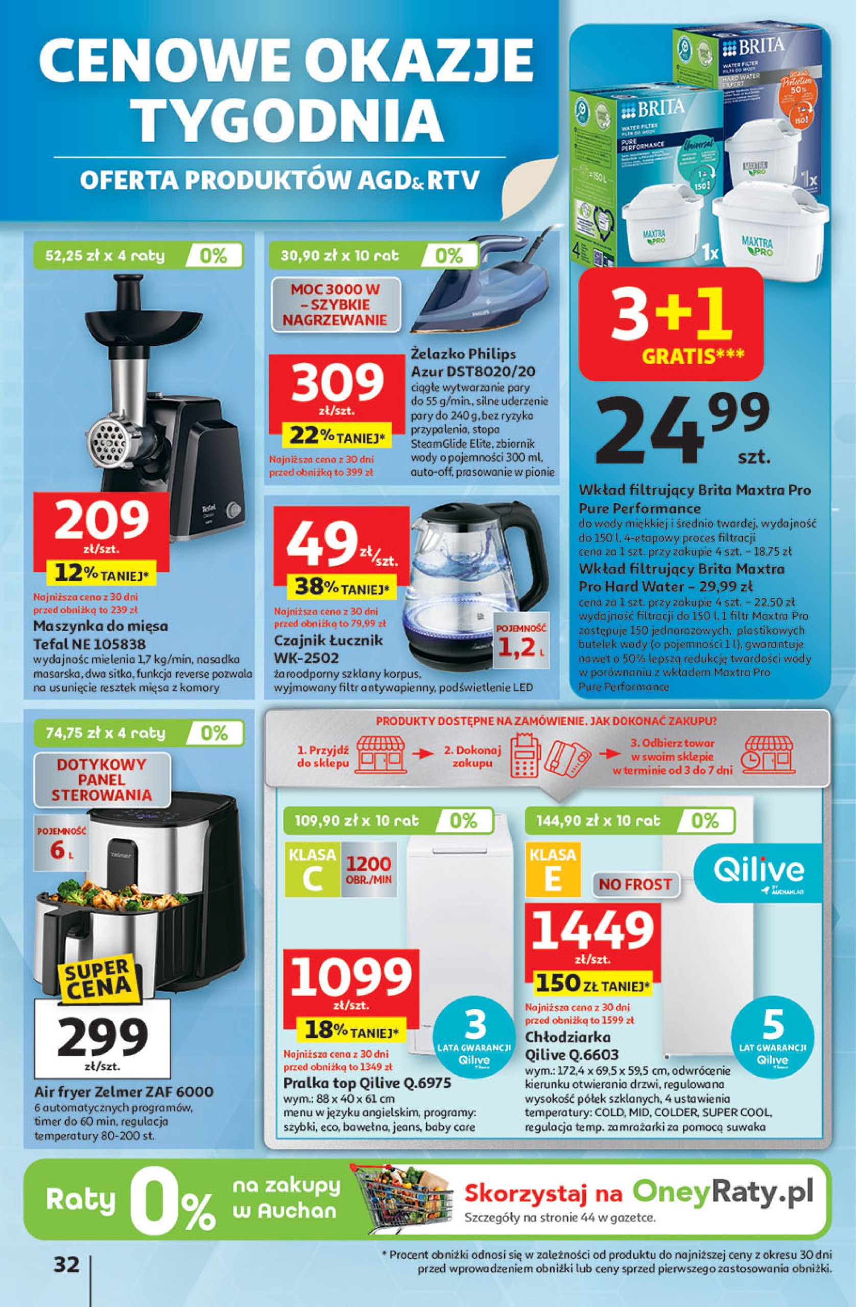 auchan - Gazetka Hipermarket Auchan ważna od 24.07. - 30.07. - page: 32 auchan - Gazetka Hipermarket Auchan ważna od 24.07. - 30.07. - page: 32
