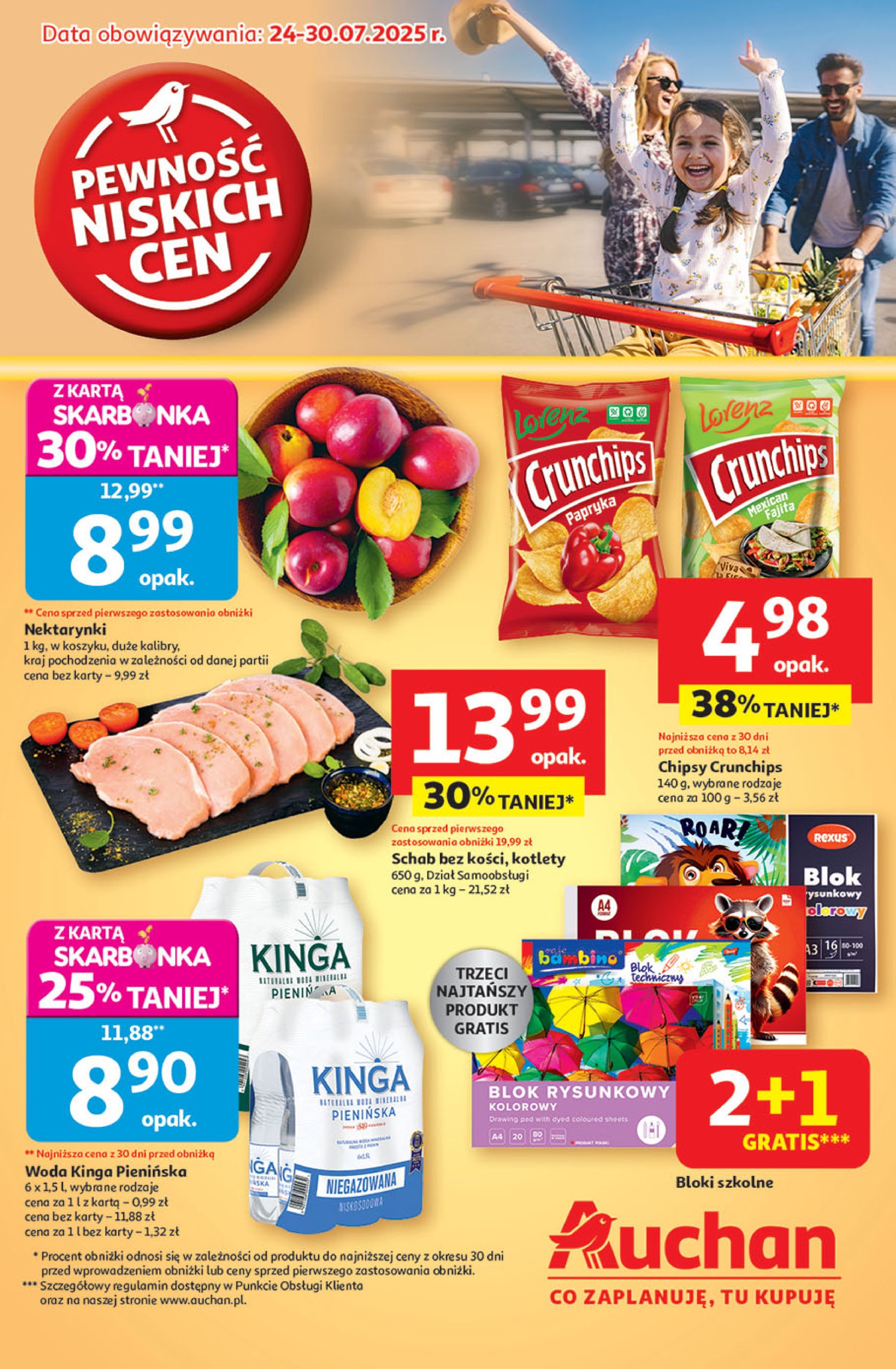 auchan - Gazetka Hipermarket Auchan ważna od 24.07. - 30.07. - page: 1 auchan - Gazetka Hipermarket Auchan ważna od 24.07. - 30.07. - page: 1