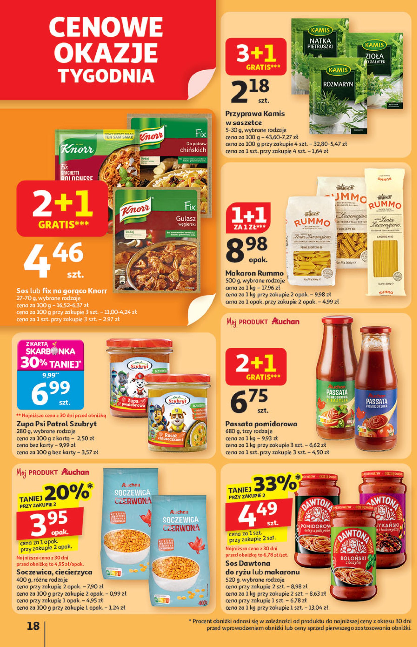 auchan - Gazetka Hipermarket Auchan ważna od 24.07. - 30.07. - page: 18 auchan - Gazetka Hipermarket Auchan ważna od 24.07. - 30.07. - page: 18
