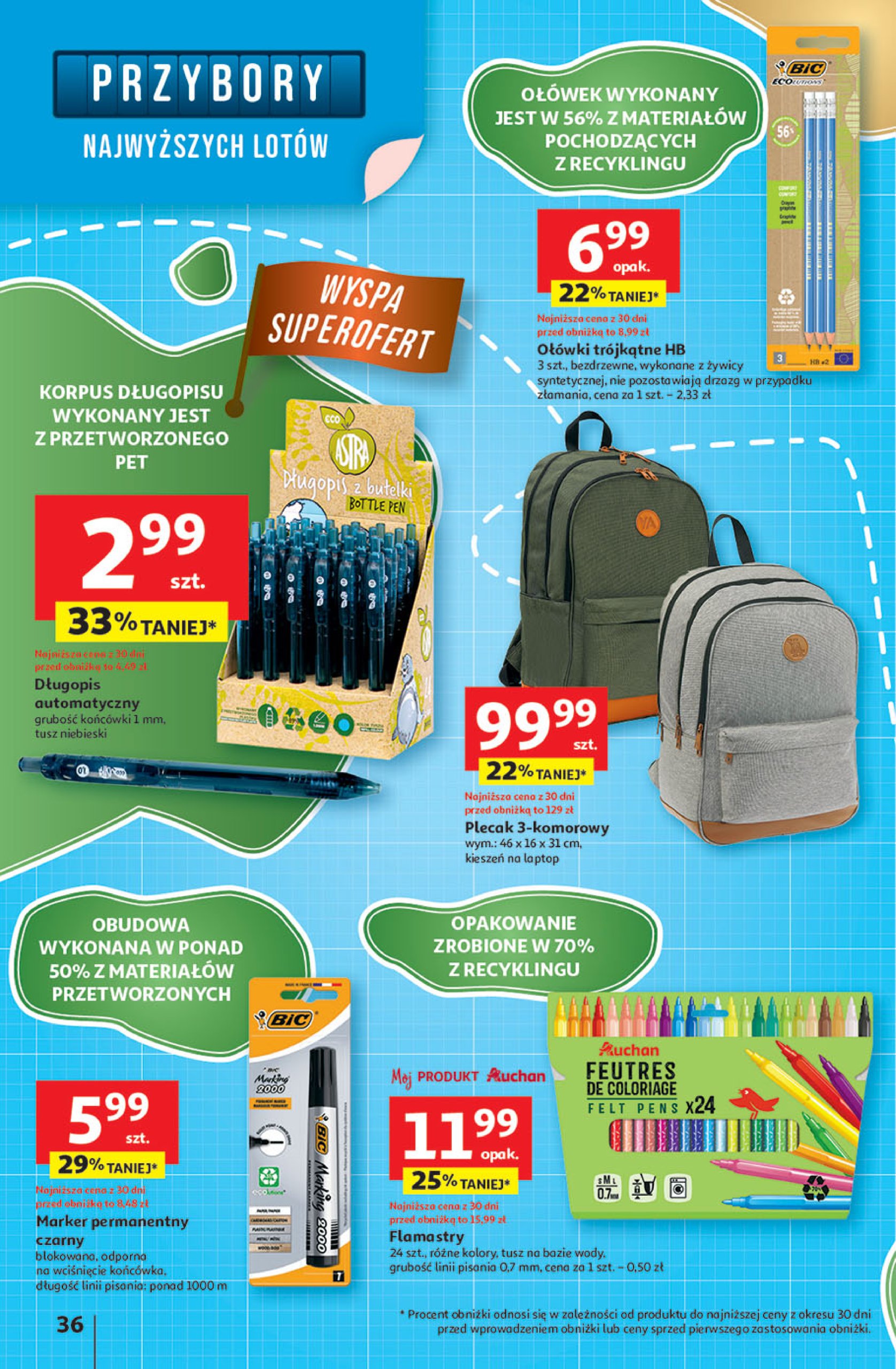 auchan - Gazetka Hipermarket Auchan ważna od 24.07. - 30.07. - page: 36 auchan - Gazetka Hipermarket Auchan ważna od 24.07. - 30.07. - page: 36