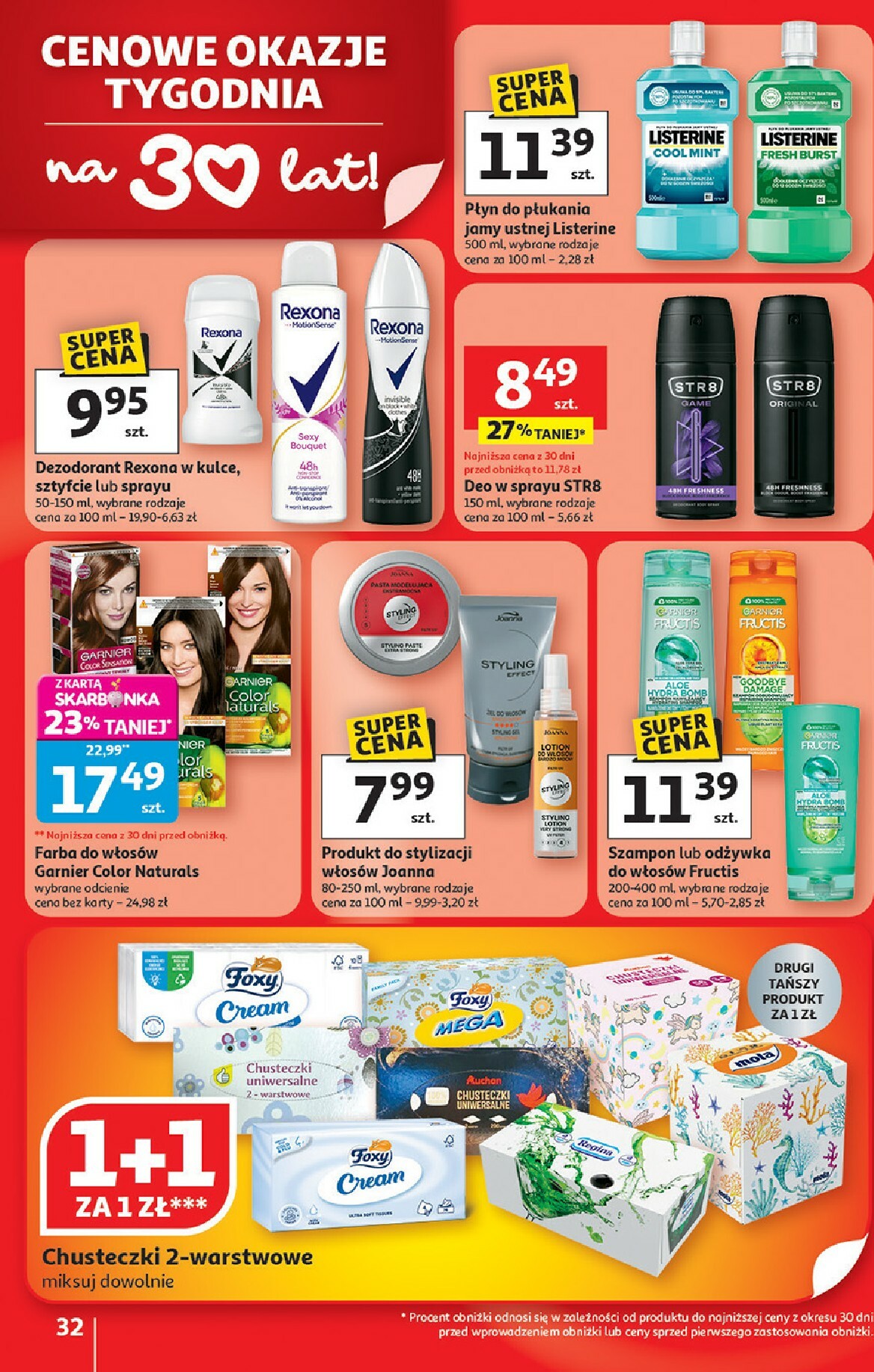 auchan - Gazetka Hipermarket Auchan - ważna od 08.01. do 14.01. - page: 32